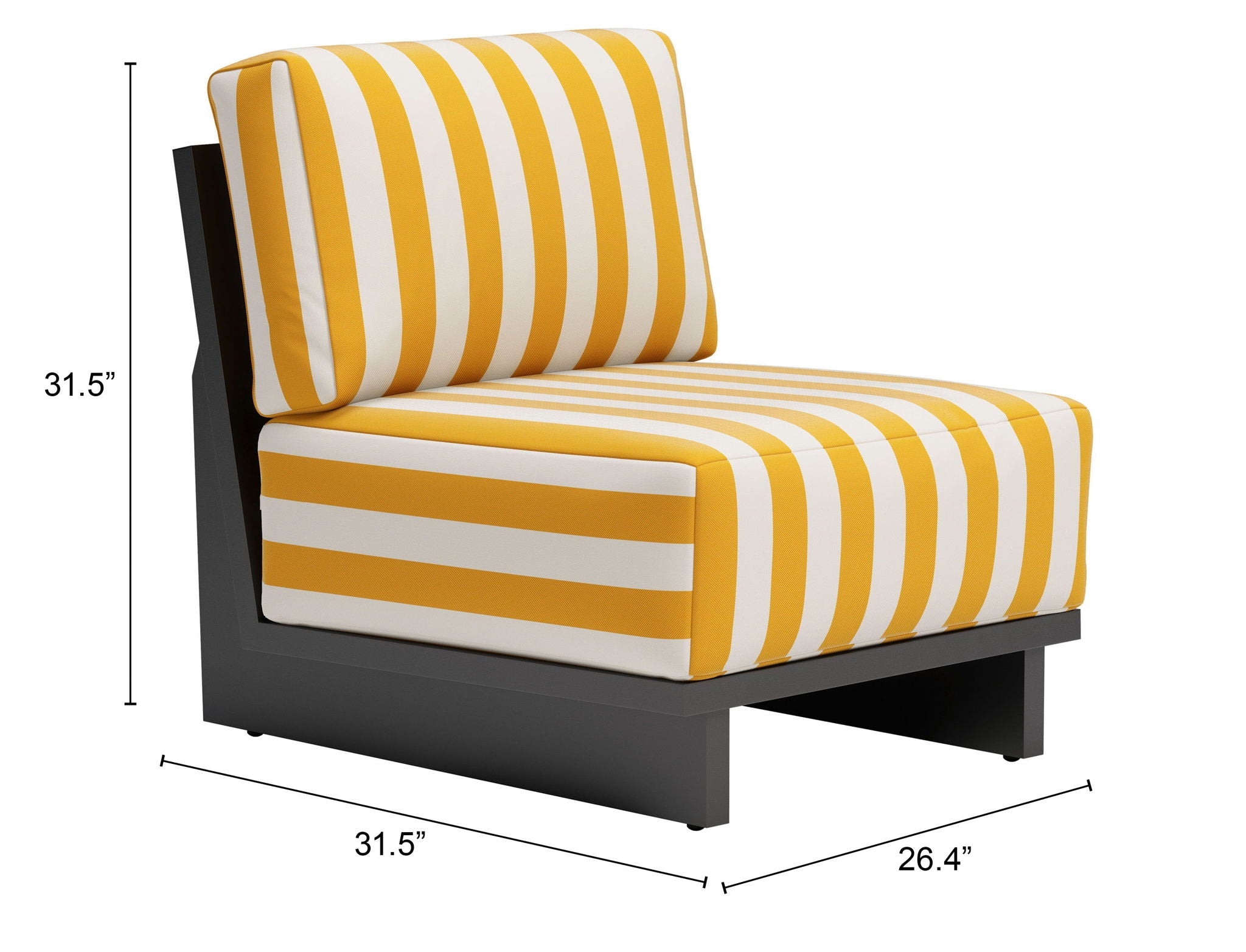 Shoreline - Accent Chair - Yellow