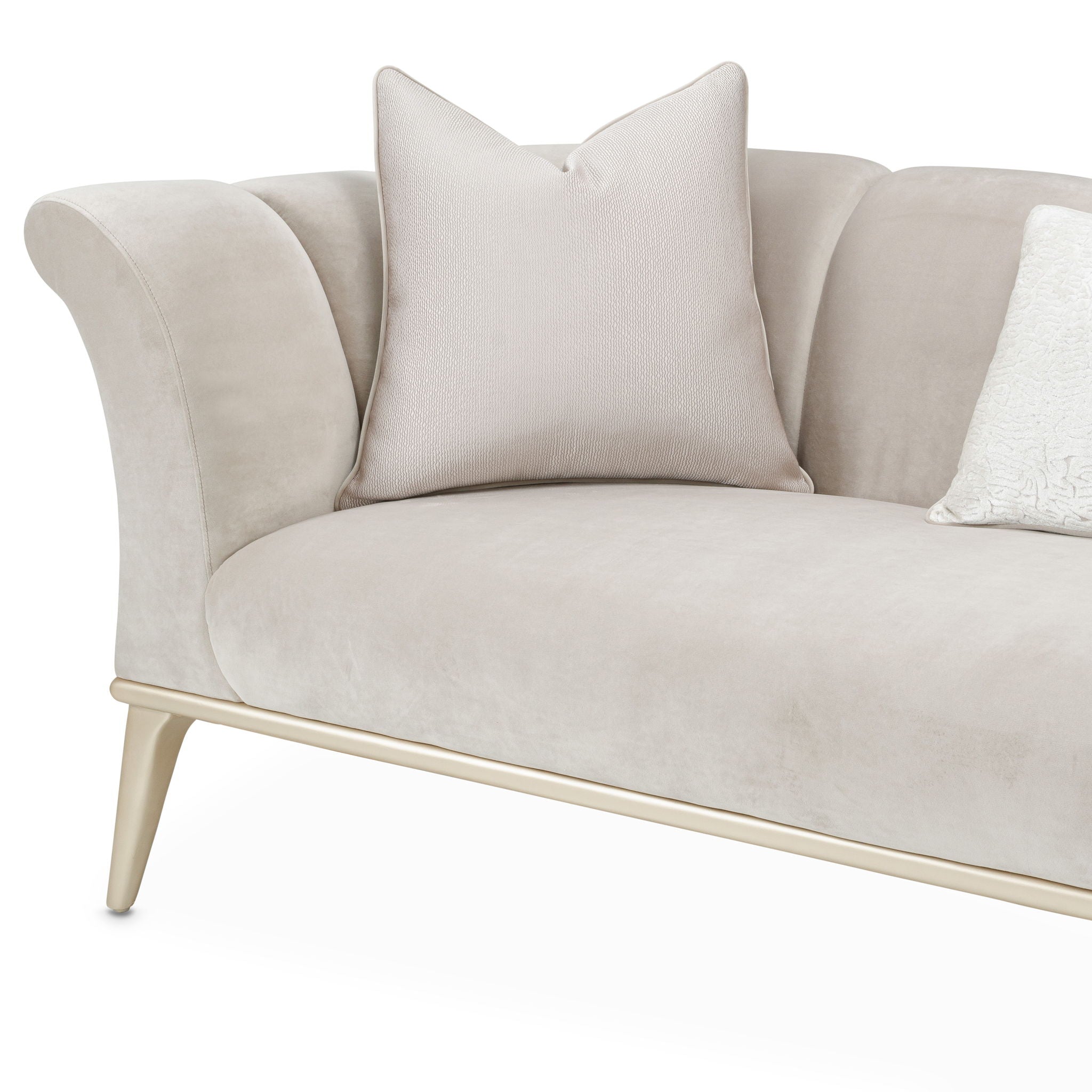 Yvette - Sofa - Porcini/Medium Champagne