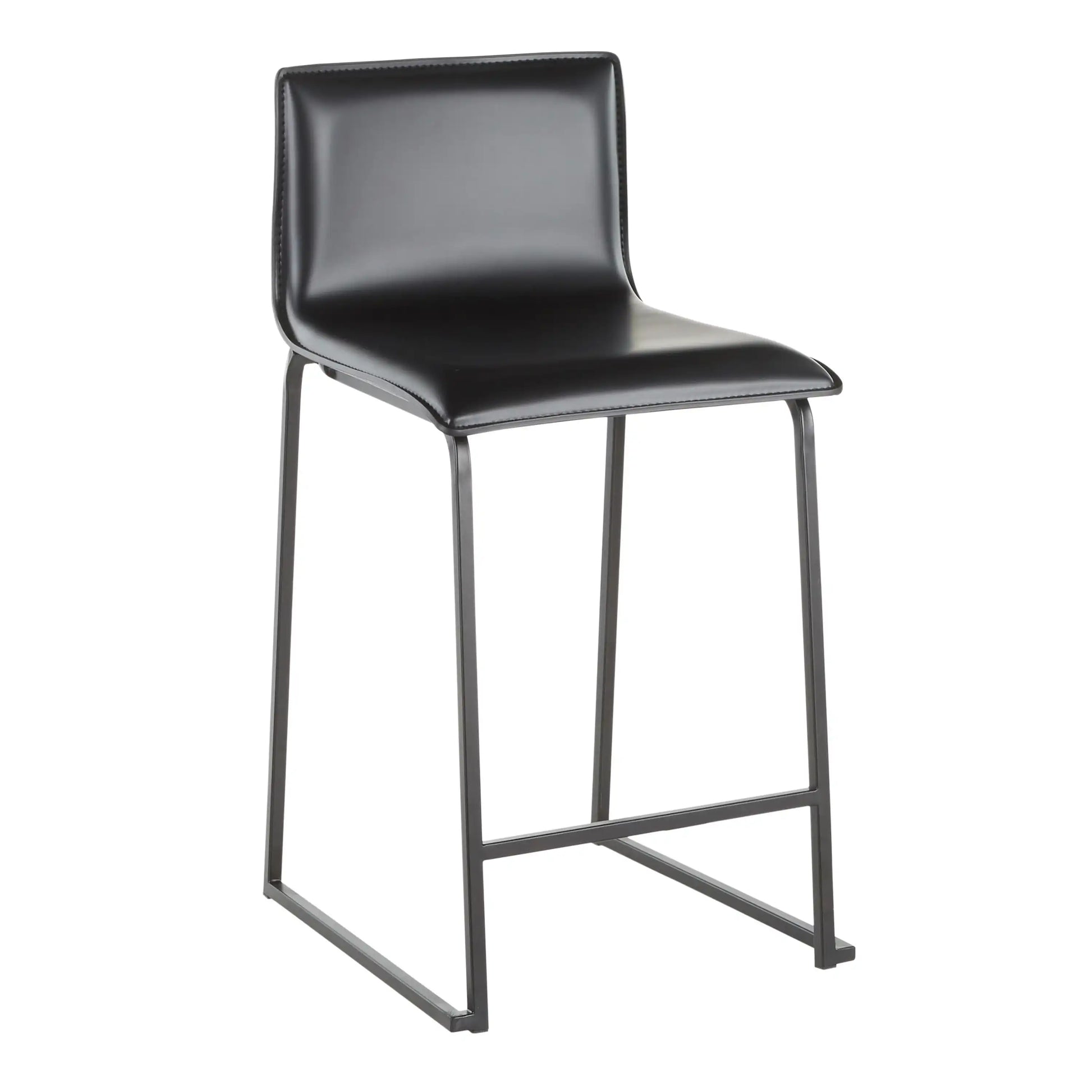 Mara - Upholstered Contemporary Counter Stool (Set of 2) - Best Buy Furniture