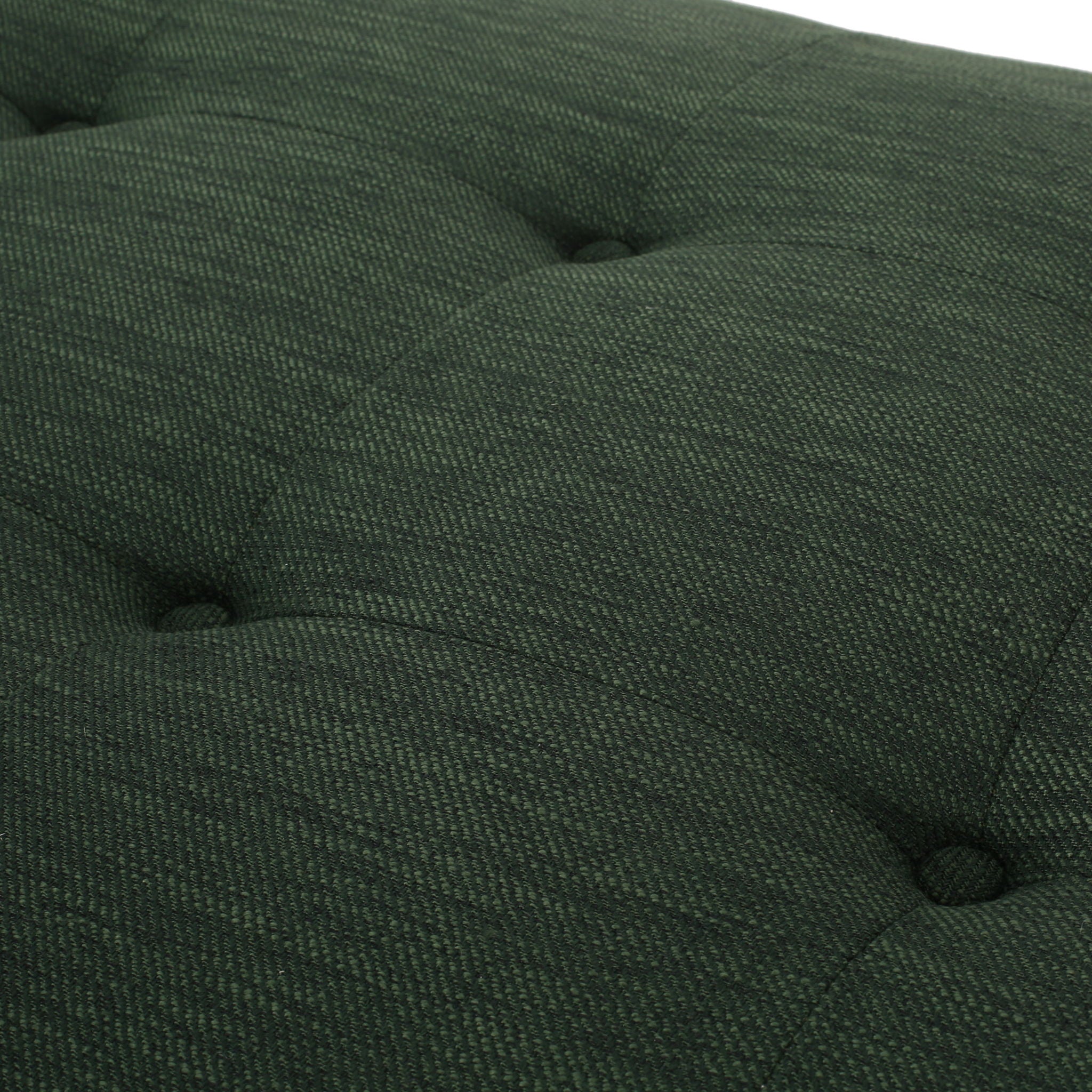 Chic Contemporary Chaise Lounge With Button Tufting And Bentwood Structure