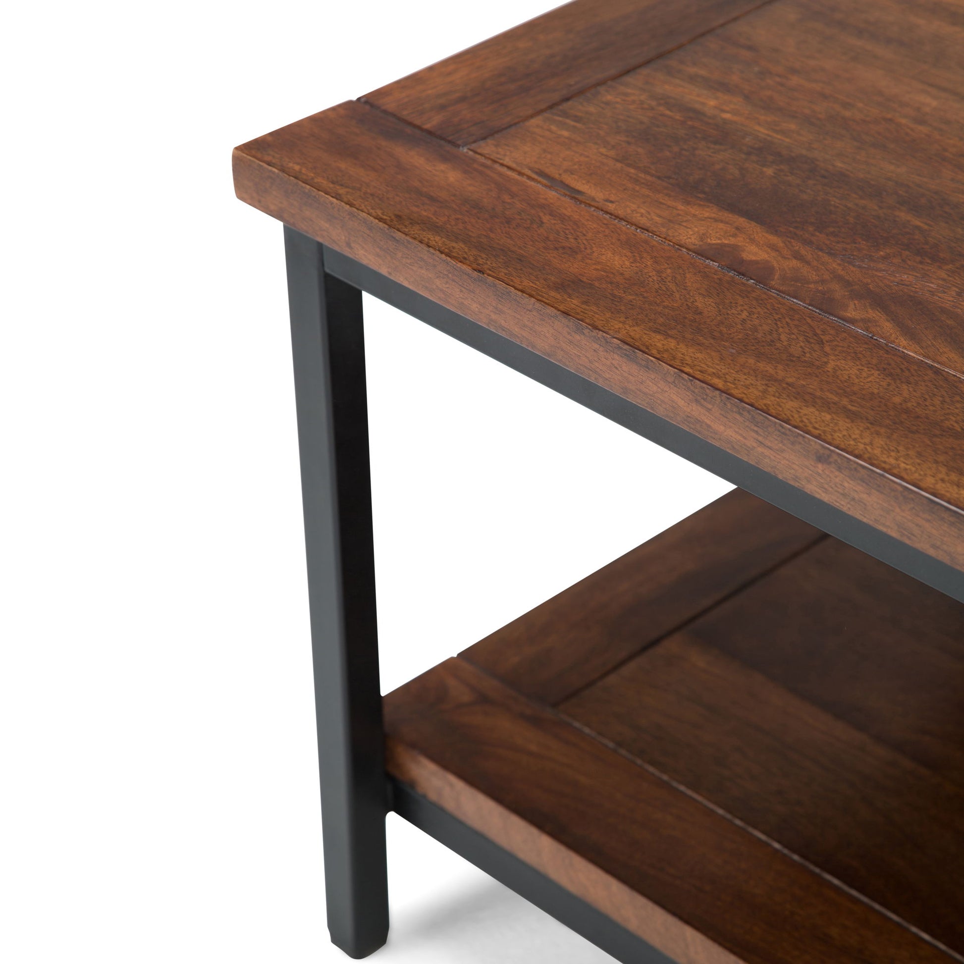 Skyler - Coffee Table - Dark Cognac Brown - Best Buy Furniture