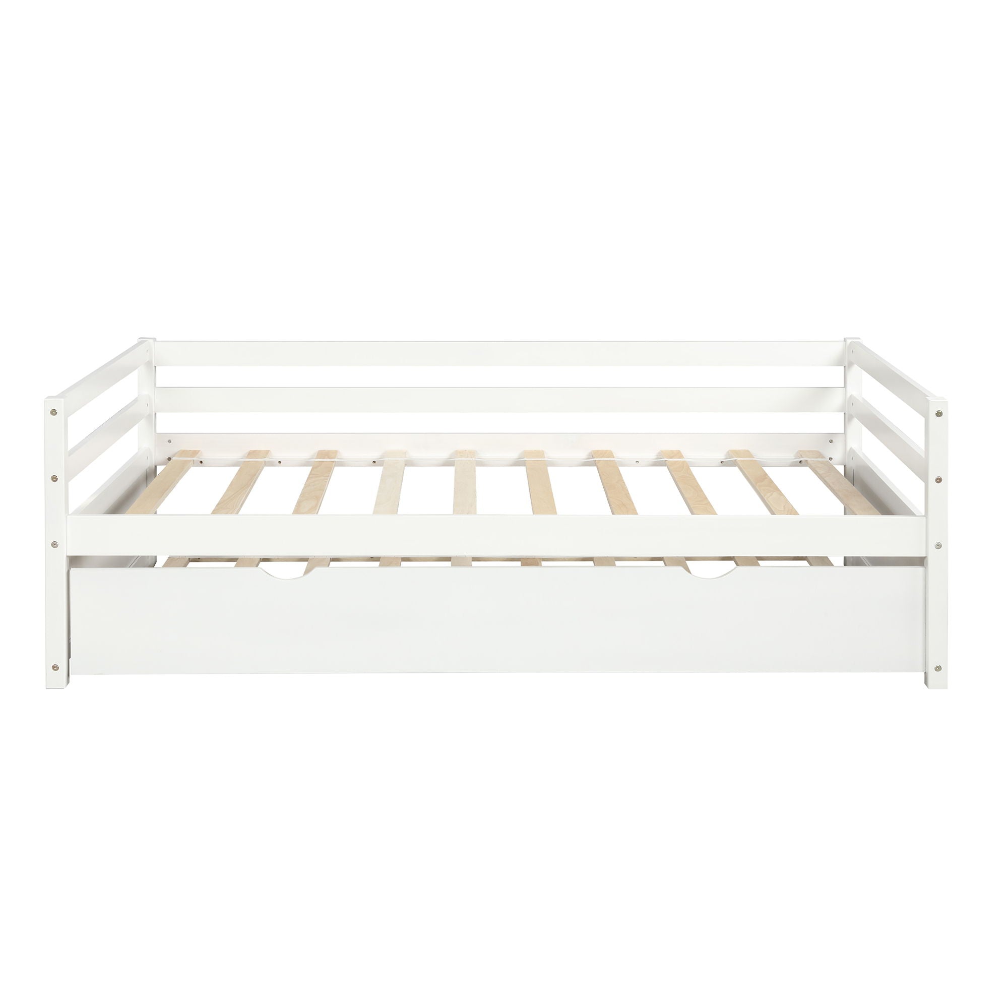 Twin Daybed With Trundle Frame Set