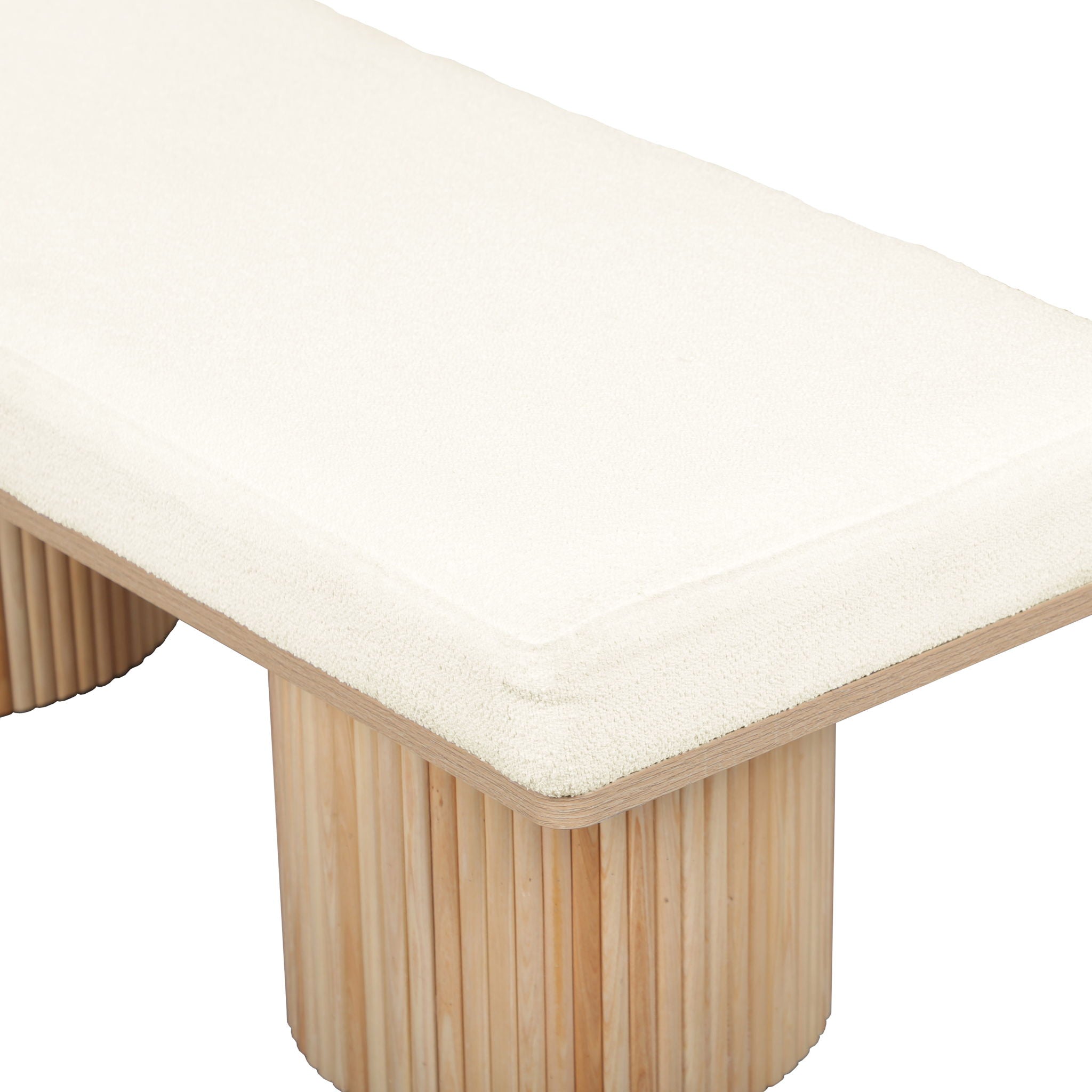 Sagano - Bench - Natural / White