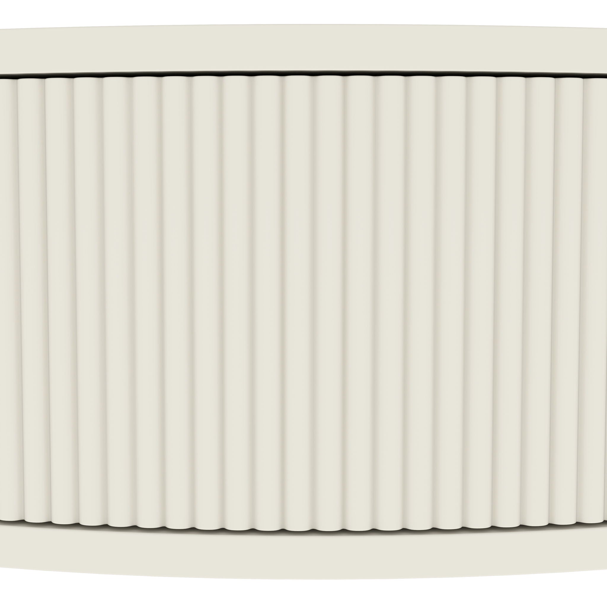 Demi Lune - Console Table With 2 Storage Drawers