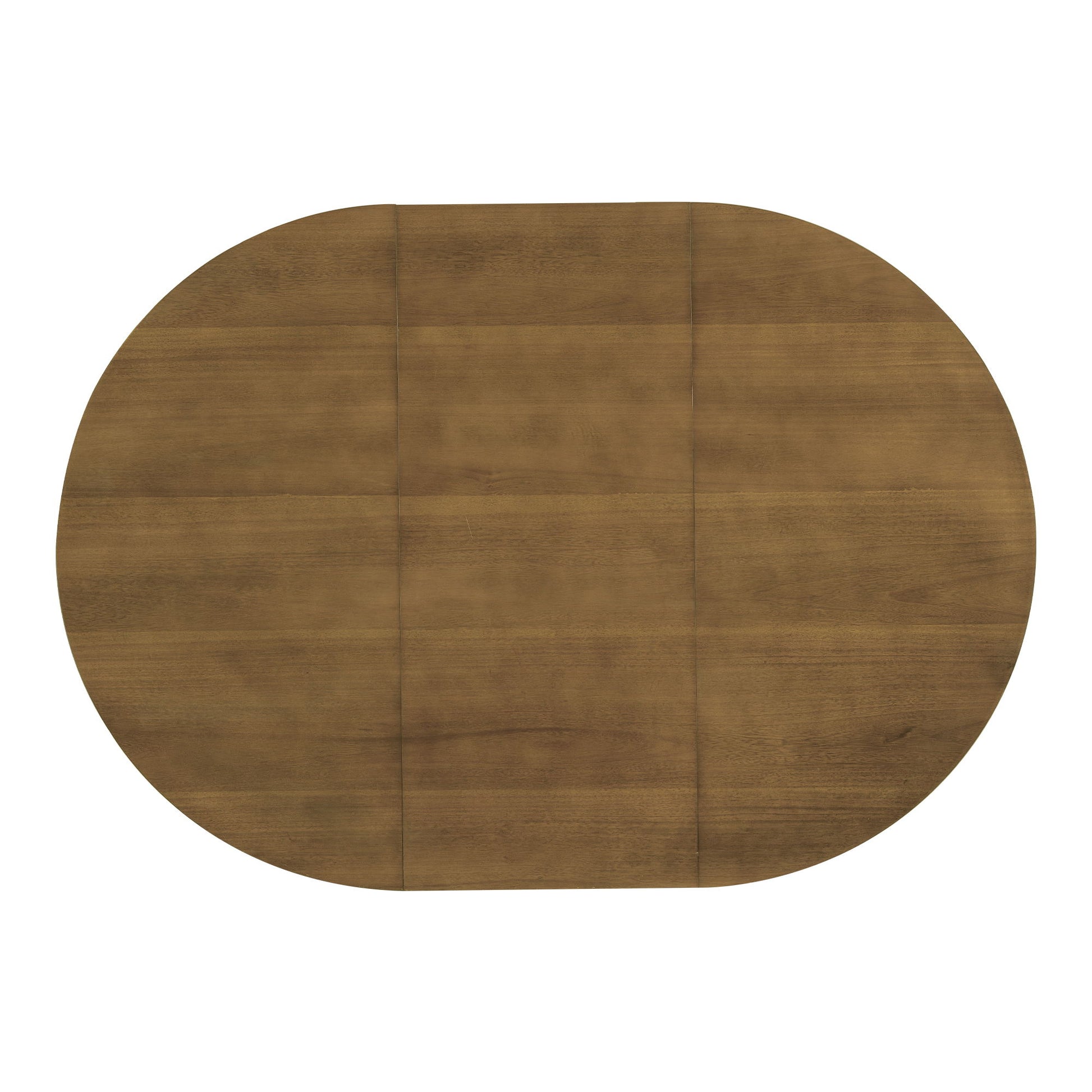 Topmax - 6 Piece Farmhouse Extendable Pedestal Dining Table Set With 18Inch Removable Leaf, Bench And 4 Ladder Back Dining Chairs - Best Buy Furniture