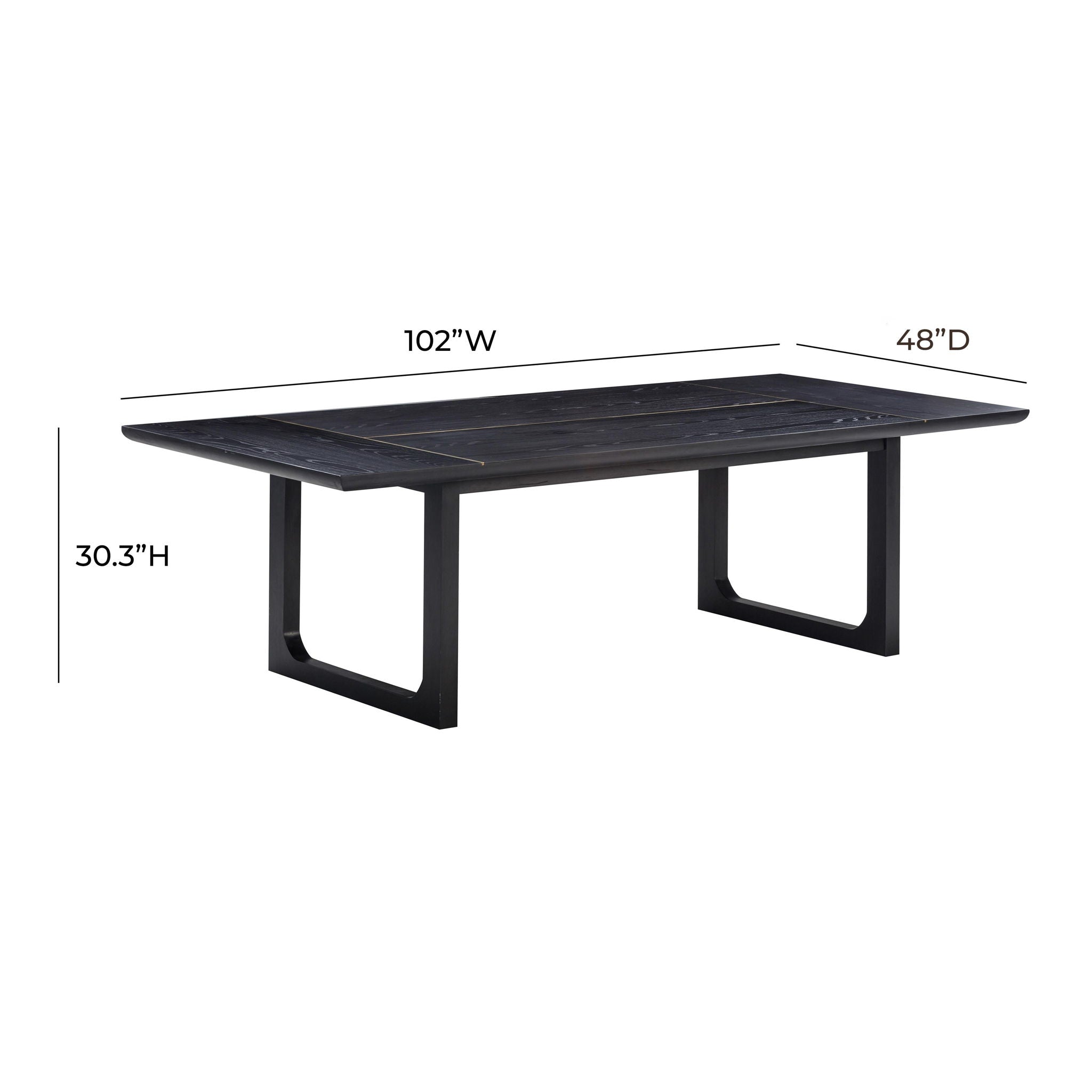 Shiloh - Rectangular Dining Table - Black