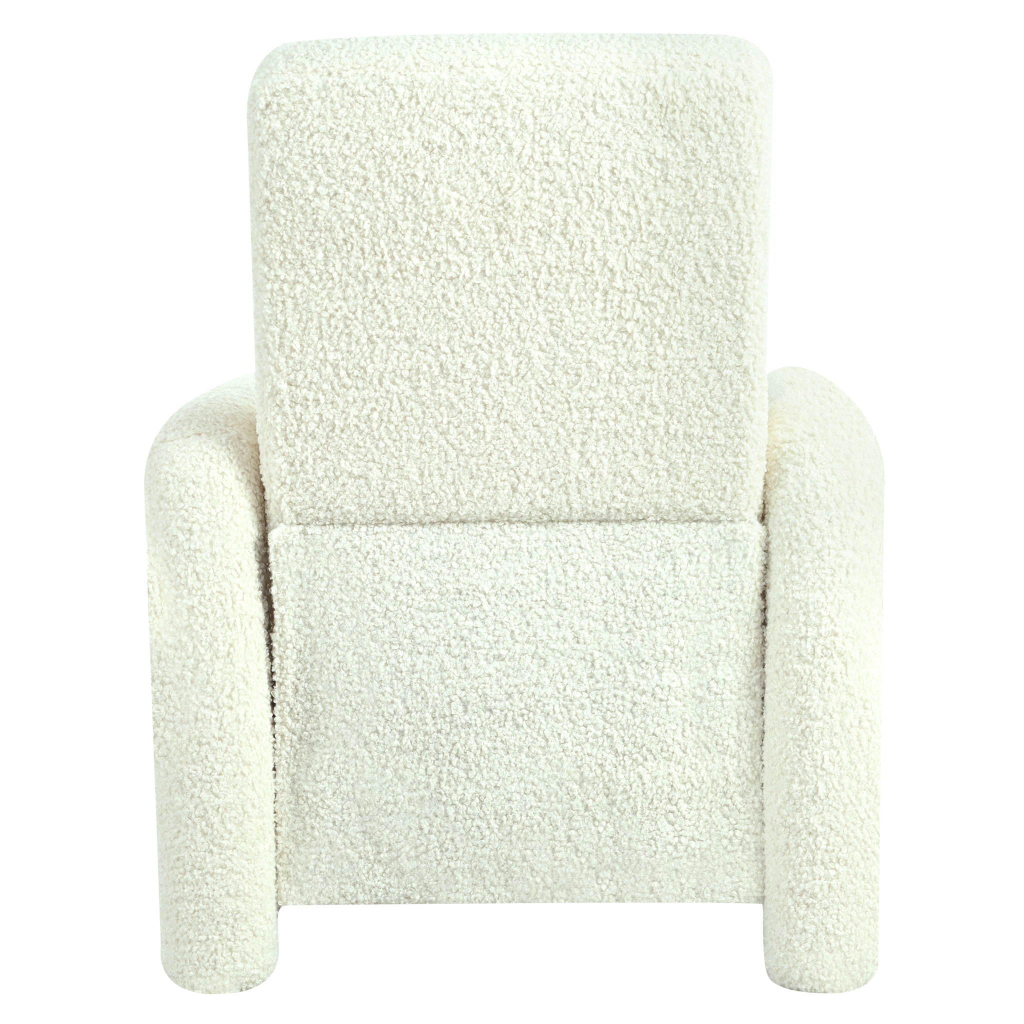 Push Back Recliner Armchair Upholstered Recliner Chair Single Sofa With Adjustable Backrest