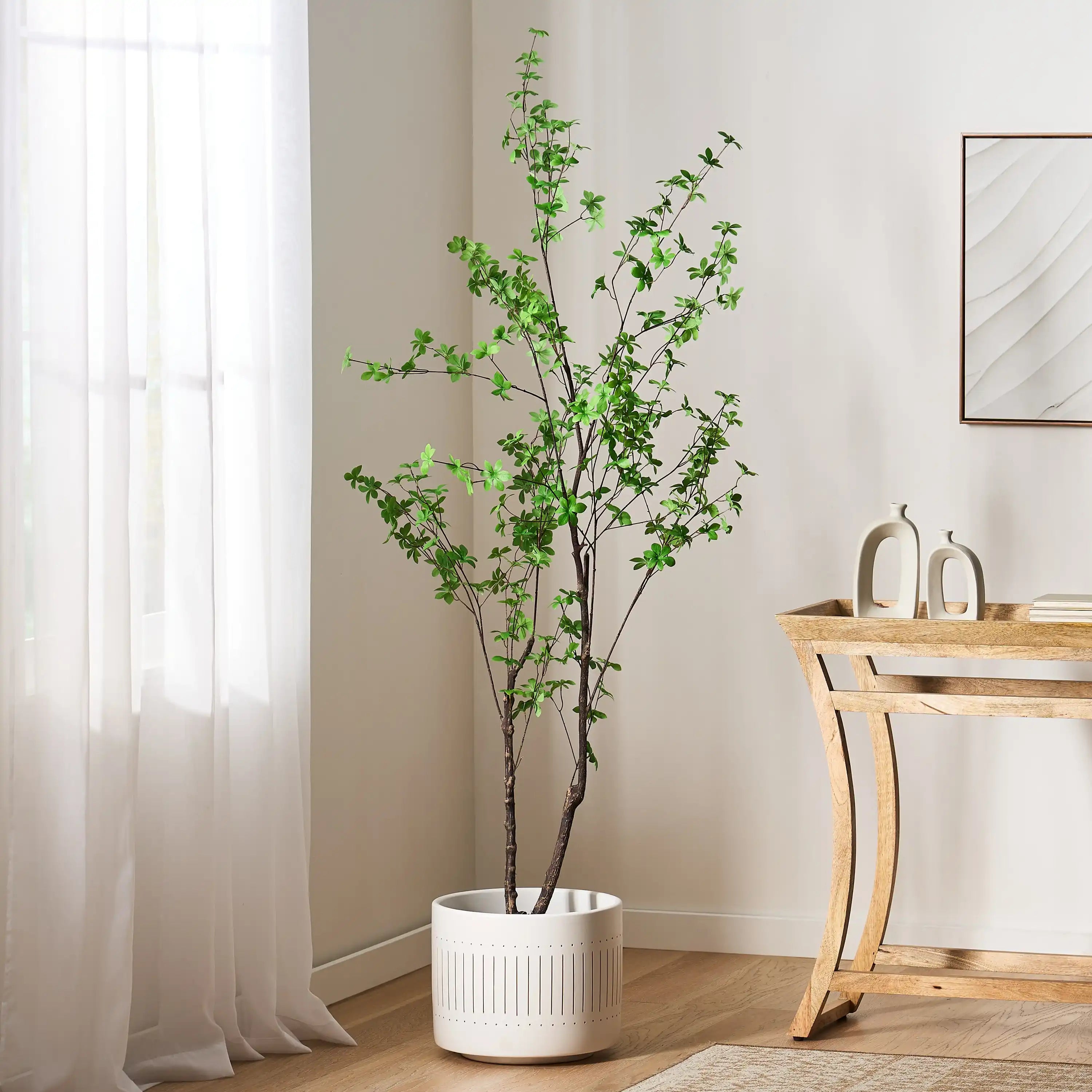 180CM ARTIFICIAL DISC LEAF TREE