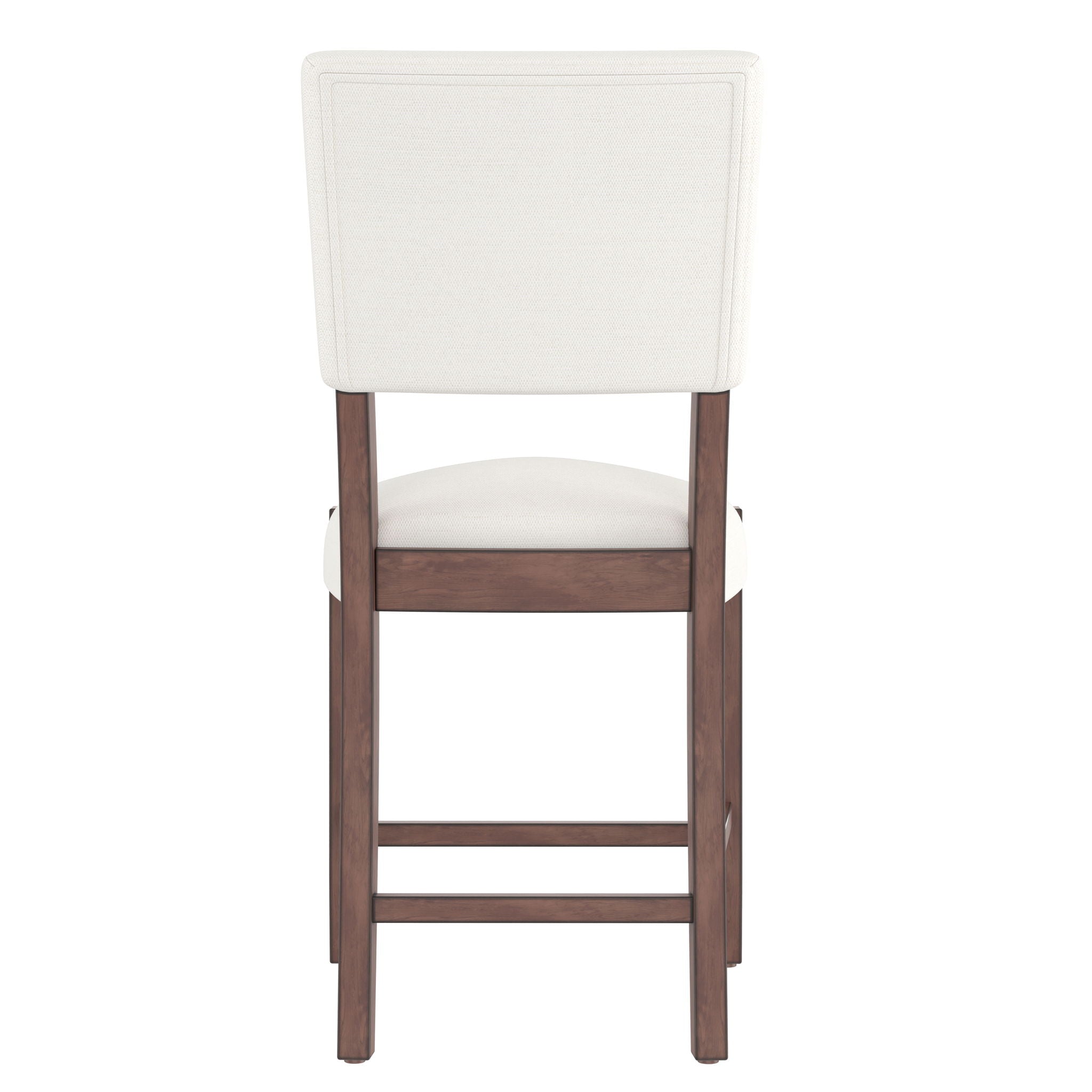 5 Piece Counter Height Dining Set With 4 Upholstered Chairs