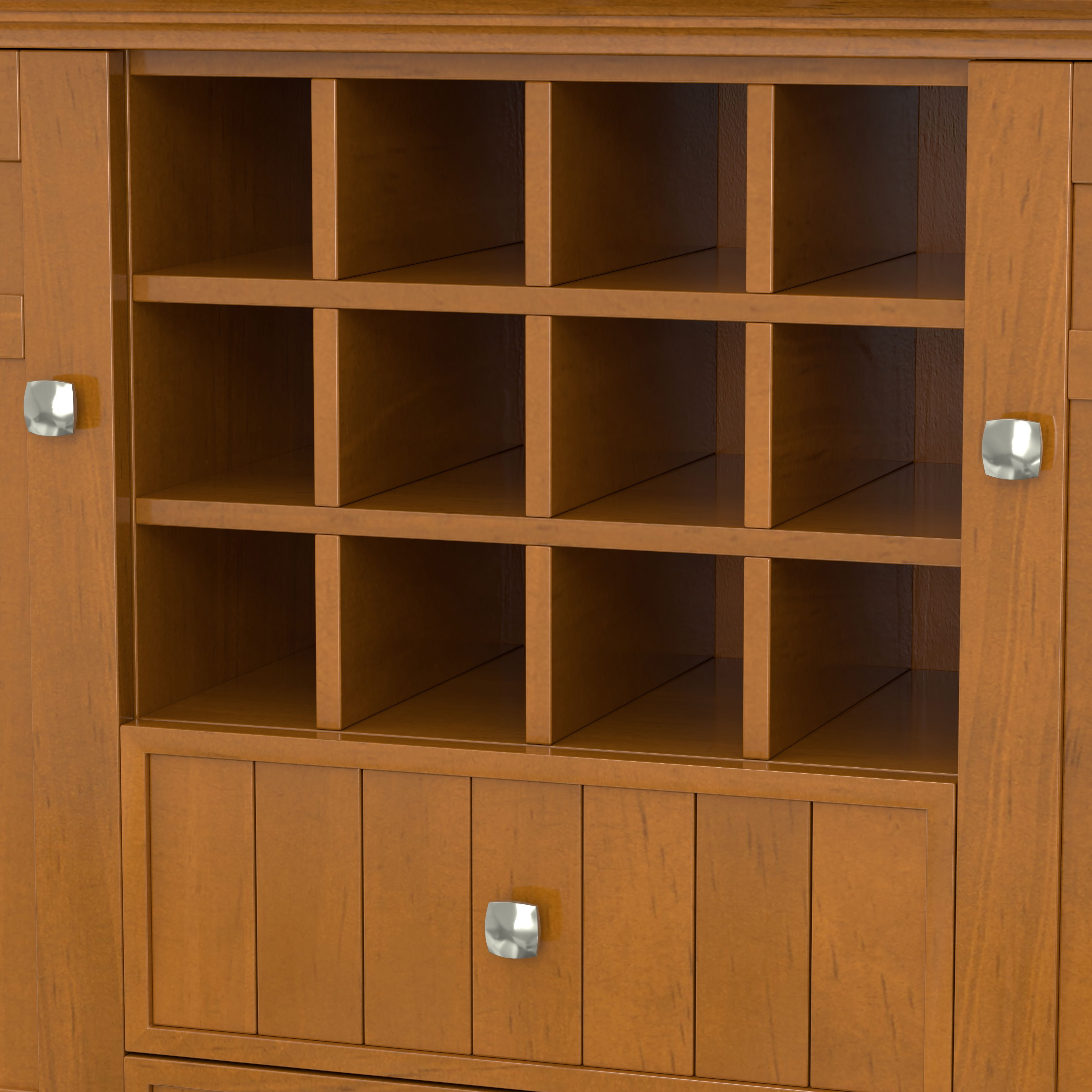 Bedford - Sideboard Buffet And Wine Rack - Best Buy Furniture