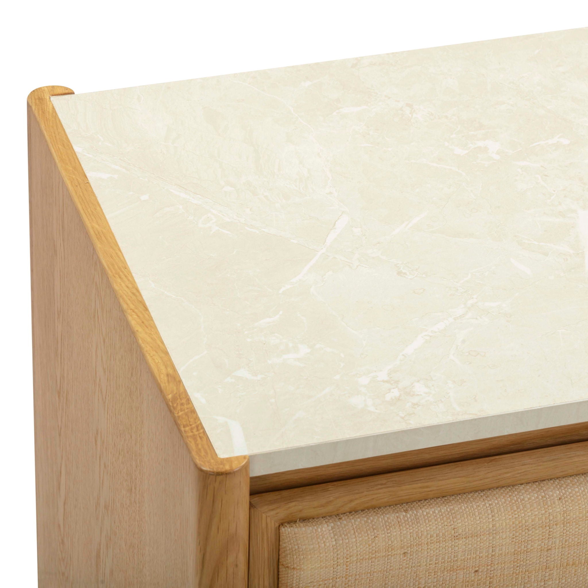 Paige - 6-Drawer Dresser - Natural Oak