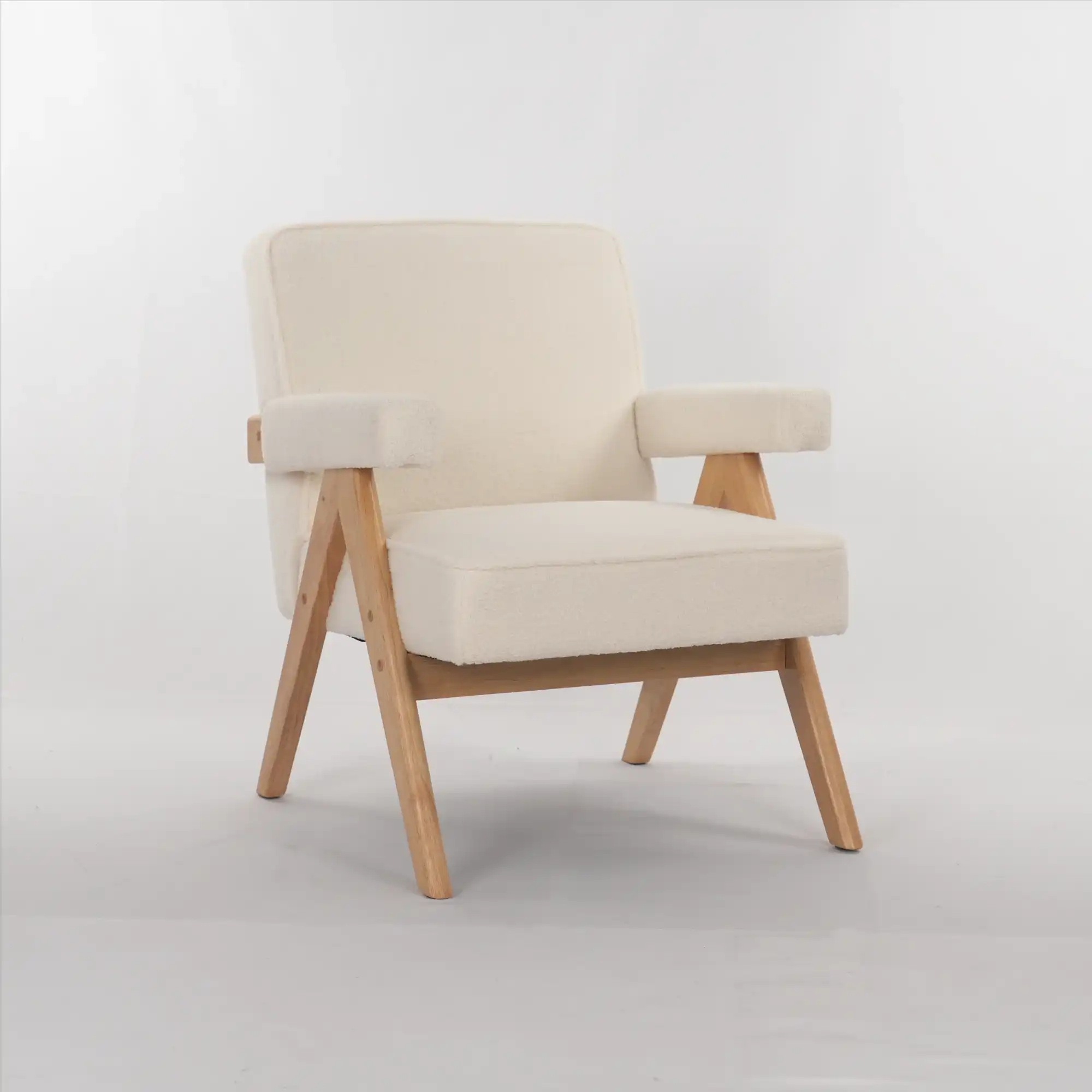 Galia Modern Boucle Accent Chair