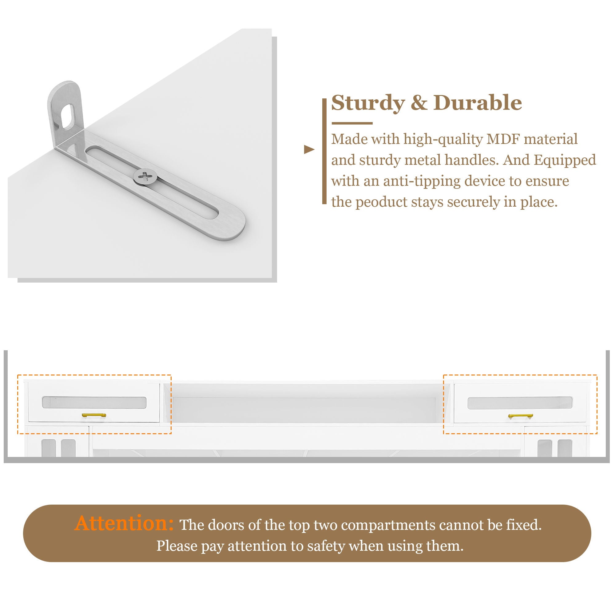 Wall Unit Entertainment Center With Bookshelves For TVs Up To 80"