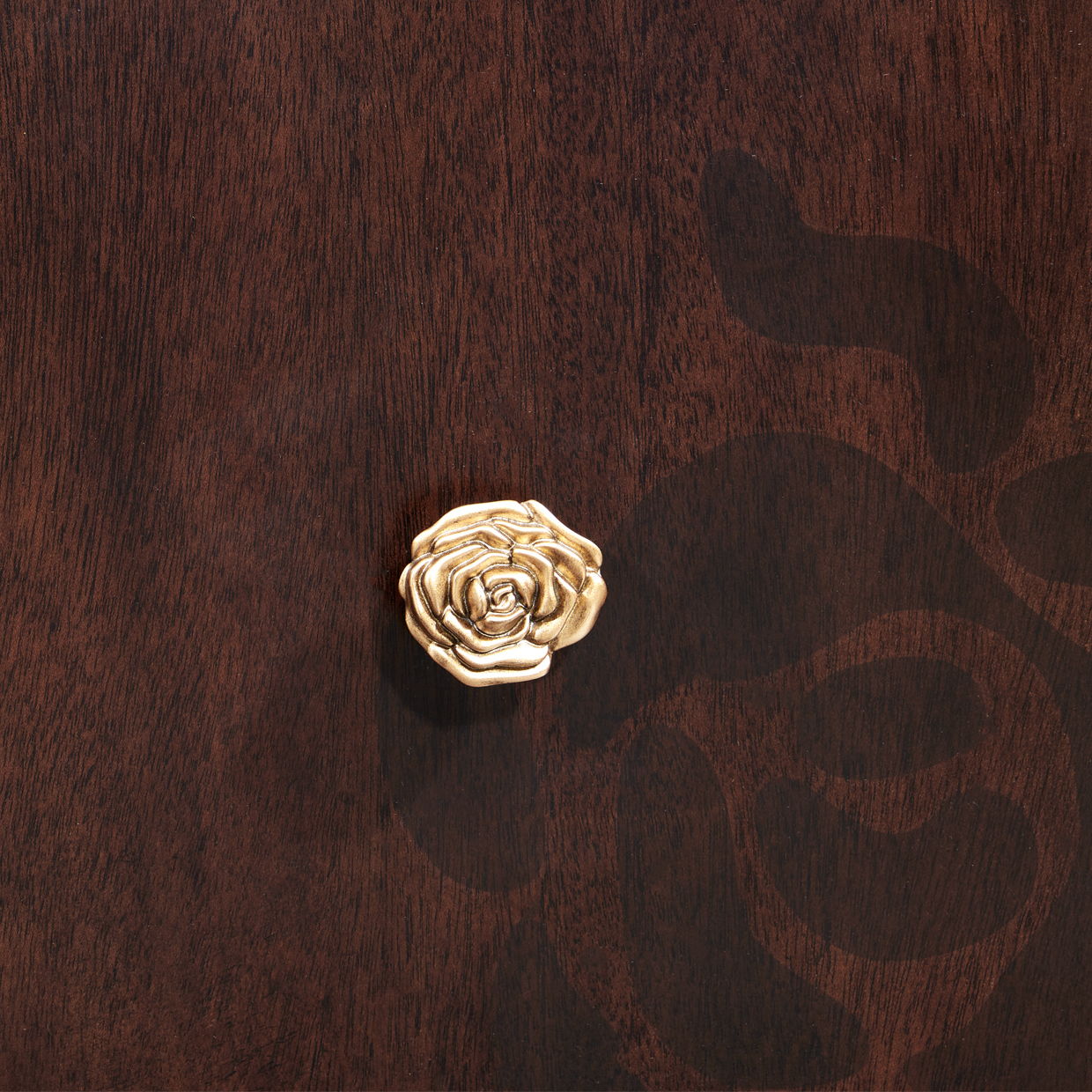 Camellia Field - Media Cabinet - Dark Brown