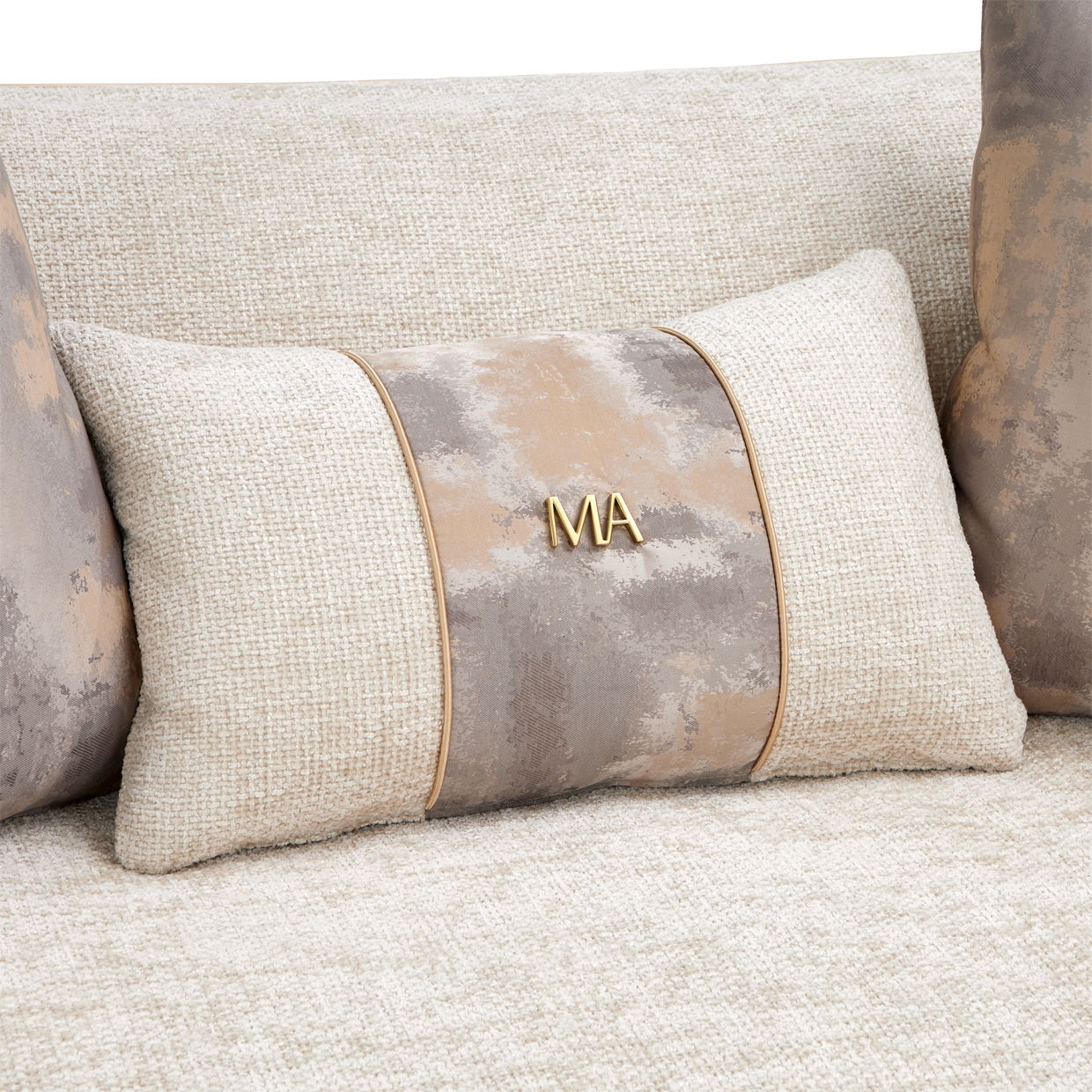 La Terrazza - Sofa - Cappuccino / Light Champagne