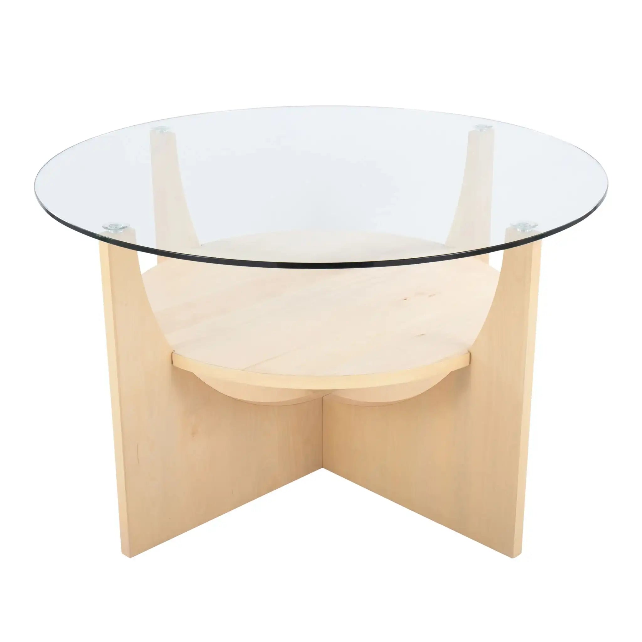 U - Shaped Contemporary Coffee Table