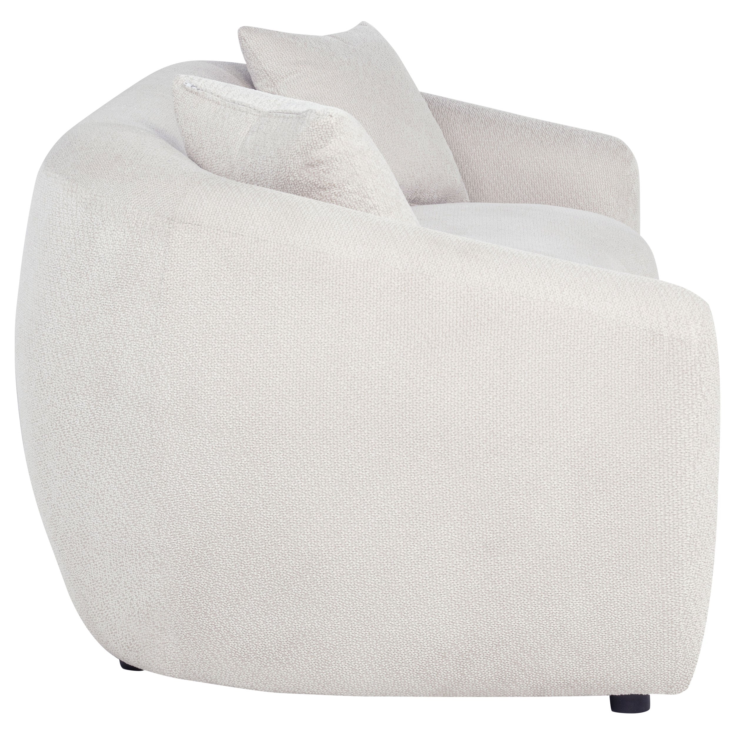 Isabella Fabric Upholstered Sofa Sand-
