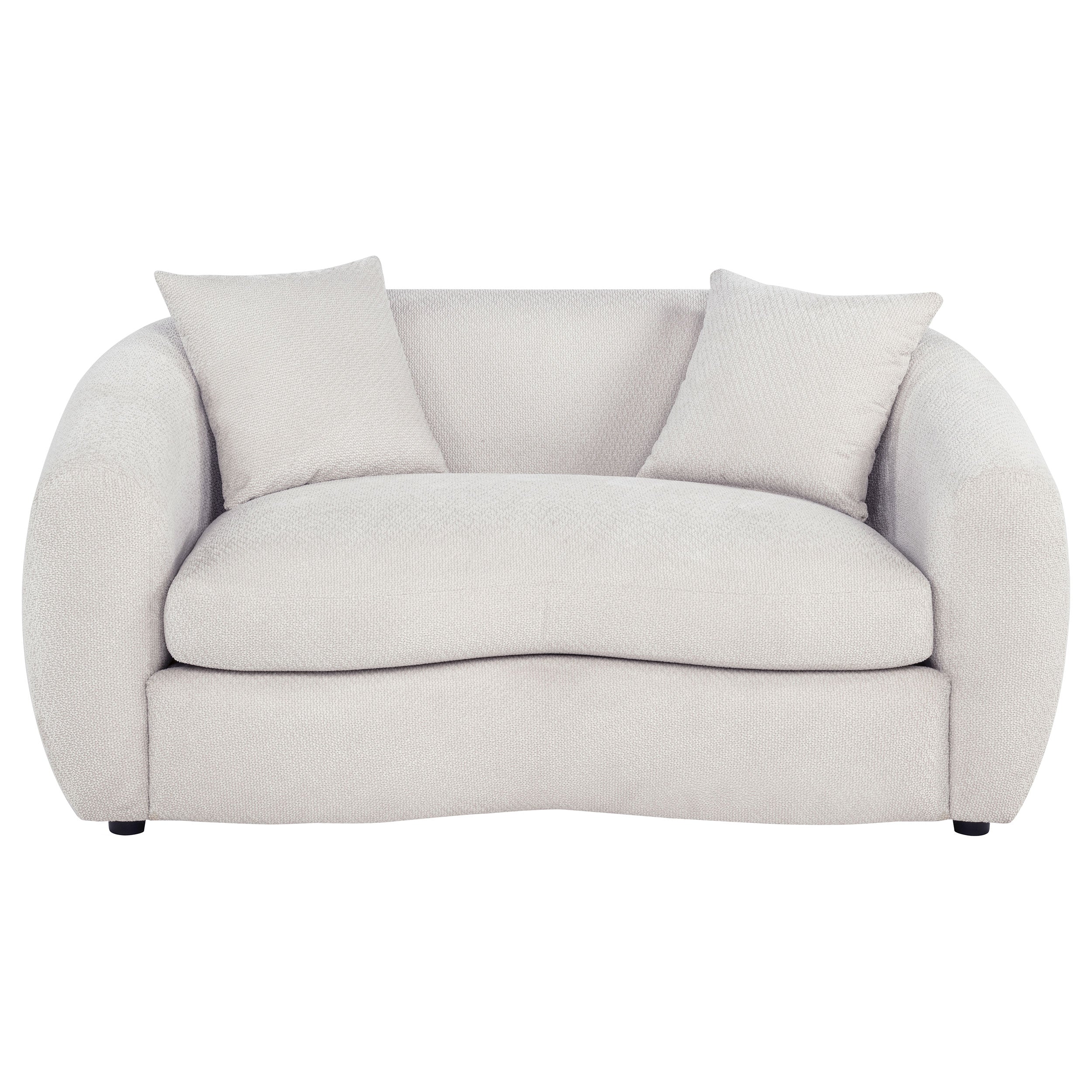 Isabella Fabric Upholstered Loveseat Sand-