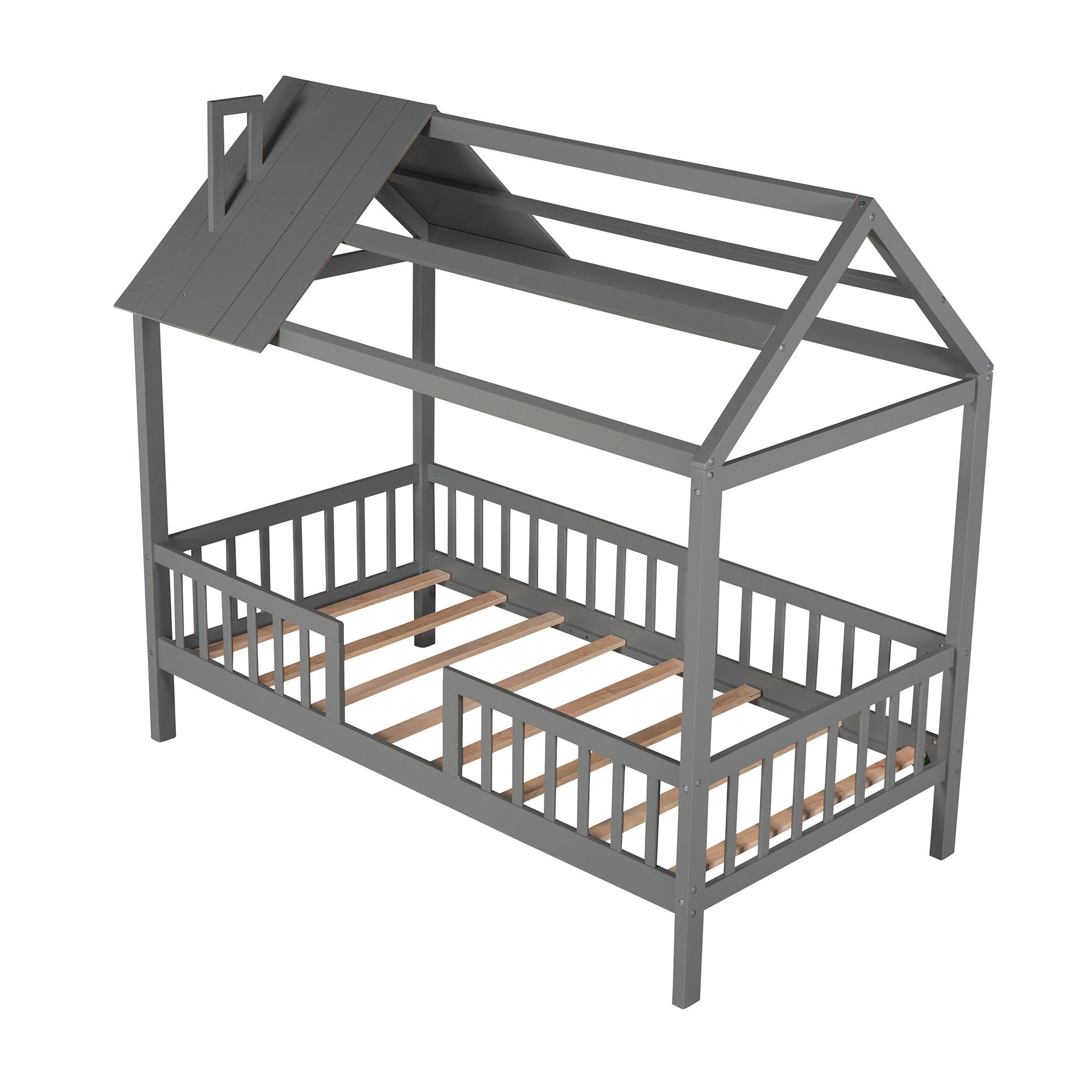 House Bed With Fence