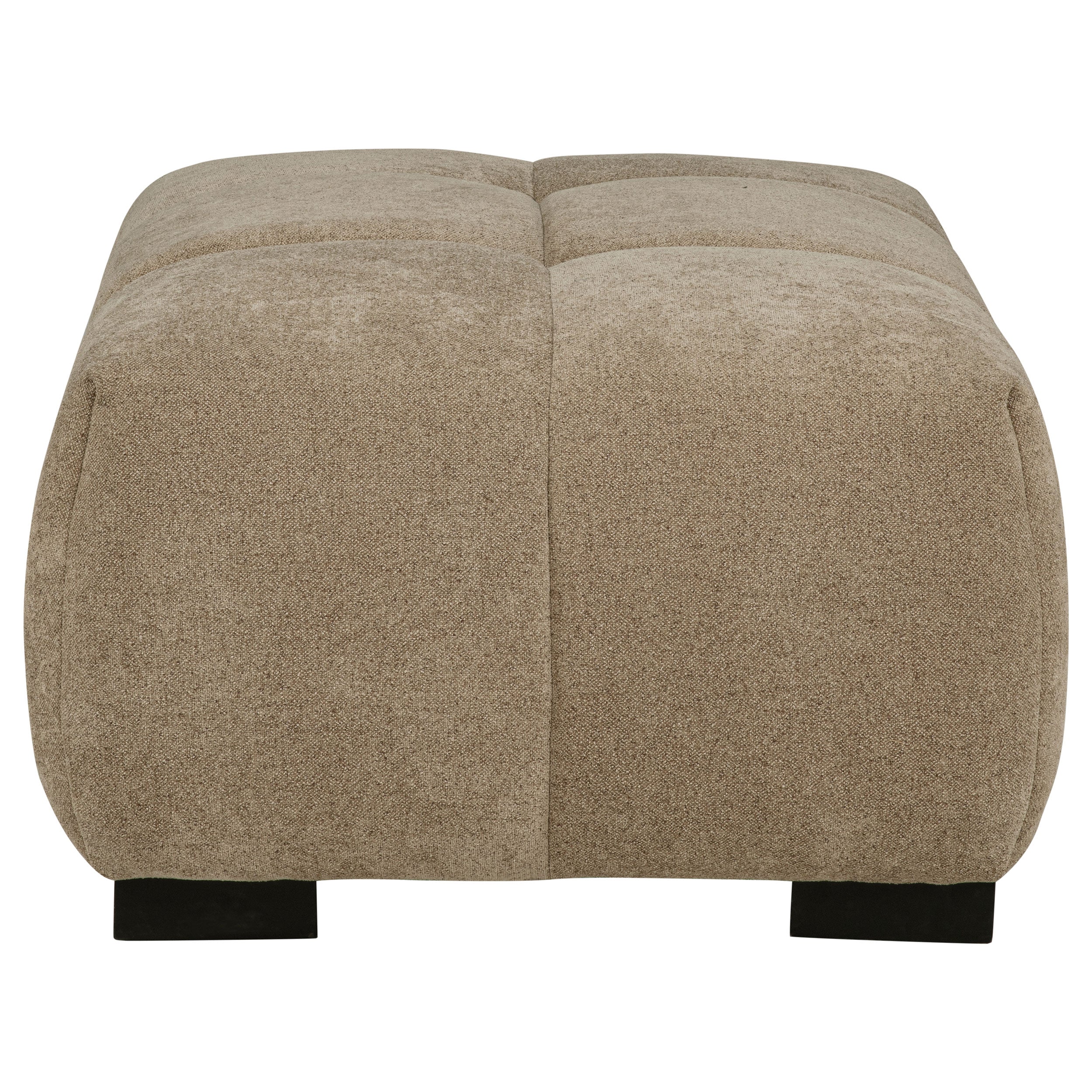 Octavia Upholstered Rectangular Ottoman Camel-