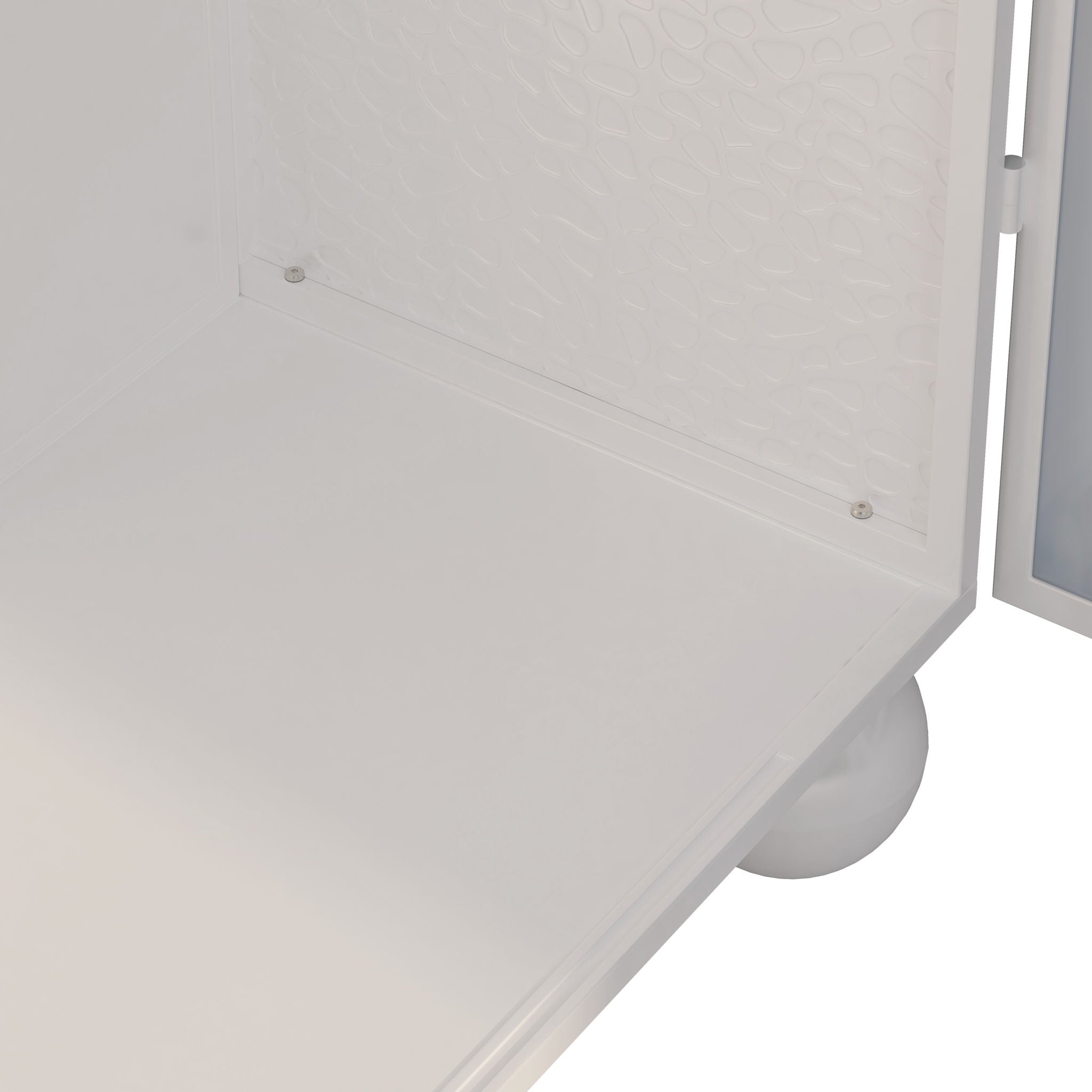 Storage Cabinet For Kitchen, Living Room - White