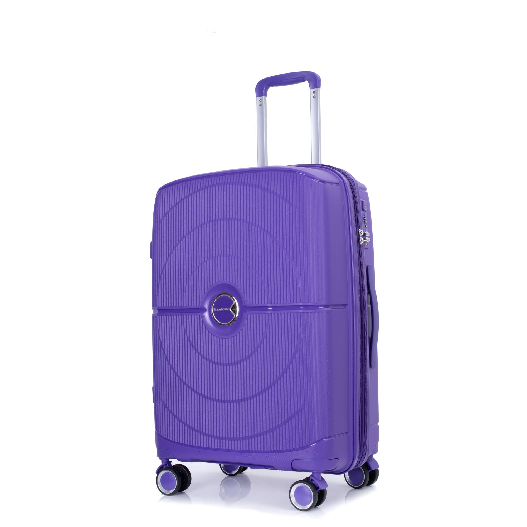 Expandable Hardshell Suitcase Double Spinner Wheels Luggage Sets