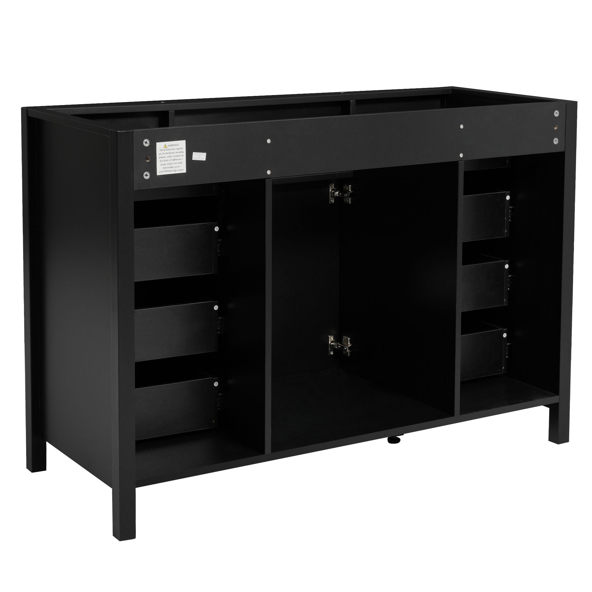 Bathroom Vanity Cabinet Only With 2 Soft Close Doors And 8 Drawers