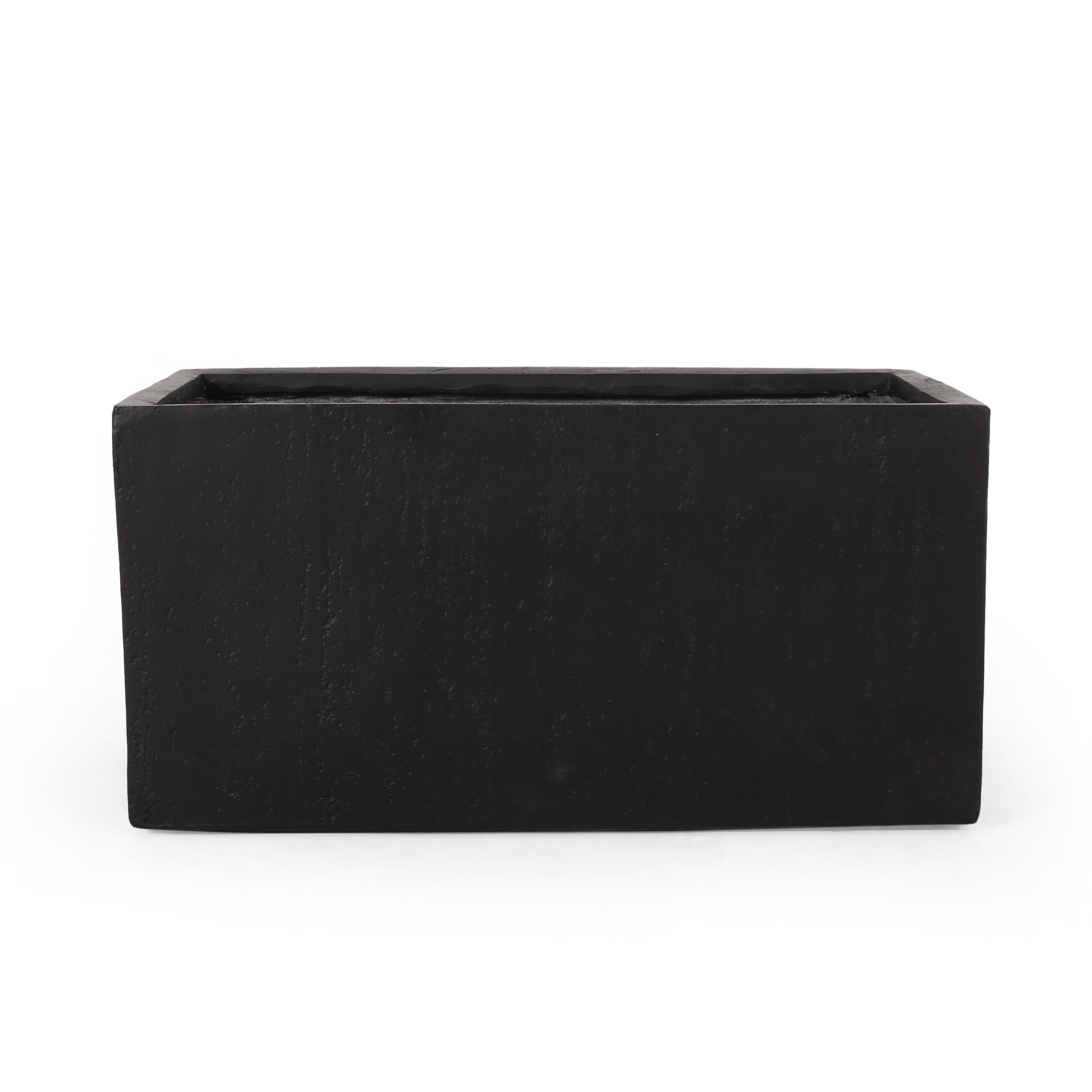31.25' L Modern Outdoor MGO Planter in Black Finish