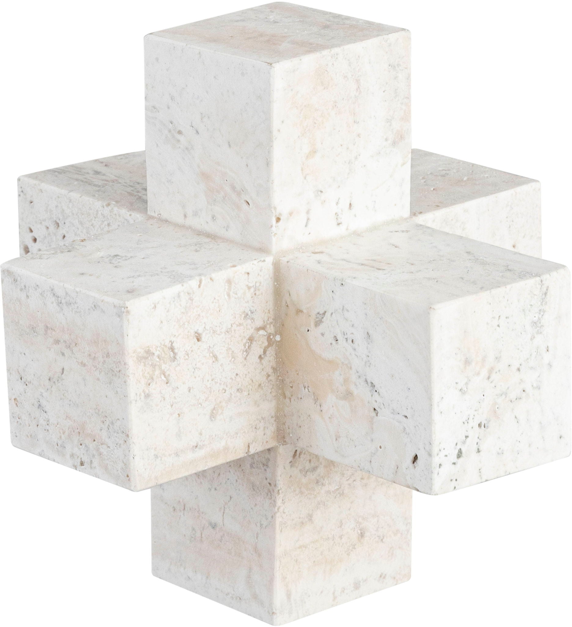 Jack - Travertine Decorative Object - Natural