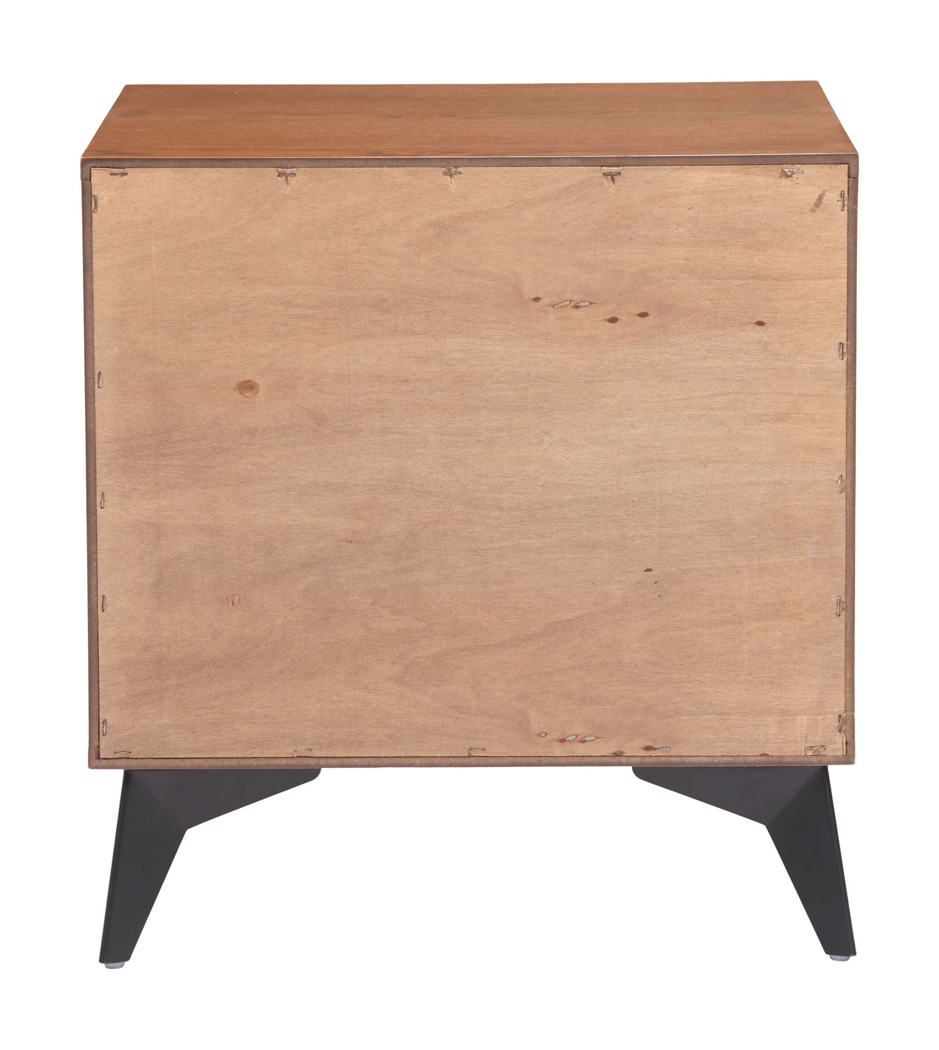 Zarif - Nightstand - Black / Walnut