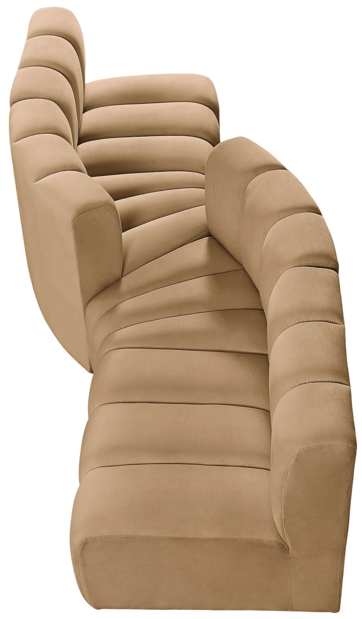 Arc - Velvet 4 Piece Sofa