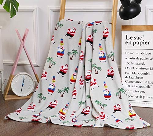 NobleHouse Velvet Touch Holiday Throw Fleece Blanket (50" x 60") - Best Buy Furniture