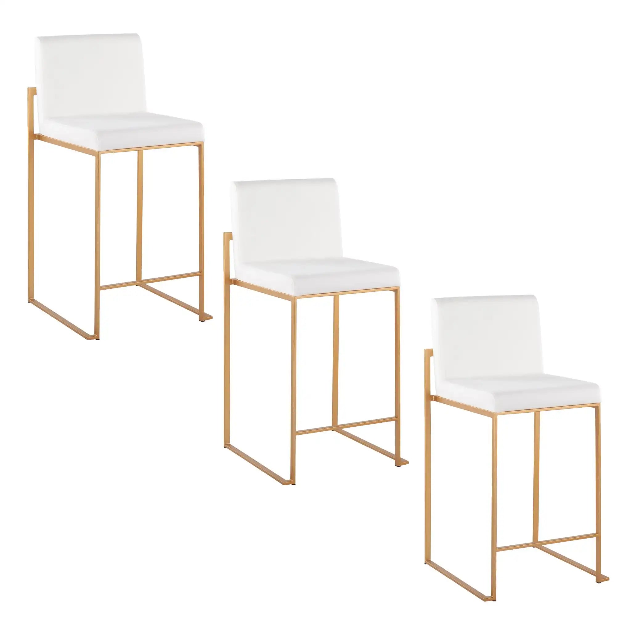 Fuji - Contemporary High Back Stylish Counter Stool