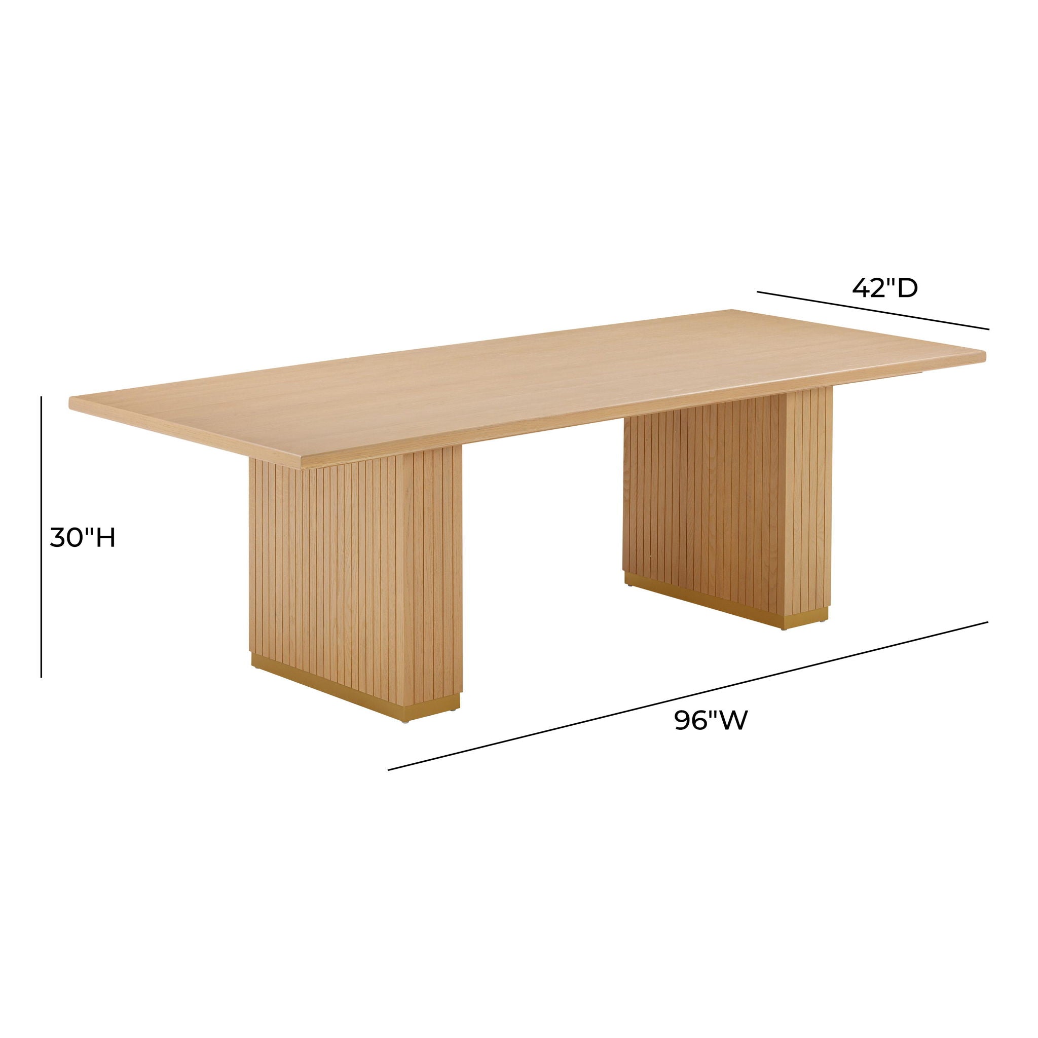 Chelsea - Wood Rectangular Dining Table