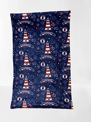 Faith, Hope, Love Home Decor The Shore Summertime Extra Soft Microplush Throw Blanket (50" X 60") - Lighthouse Blanket - Best Buy Furniture