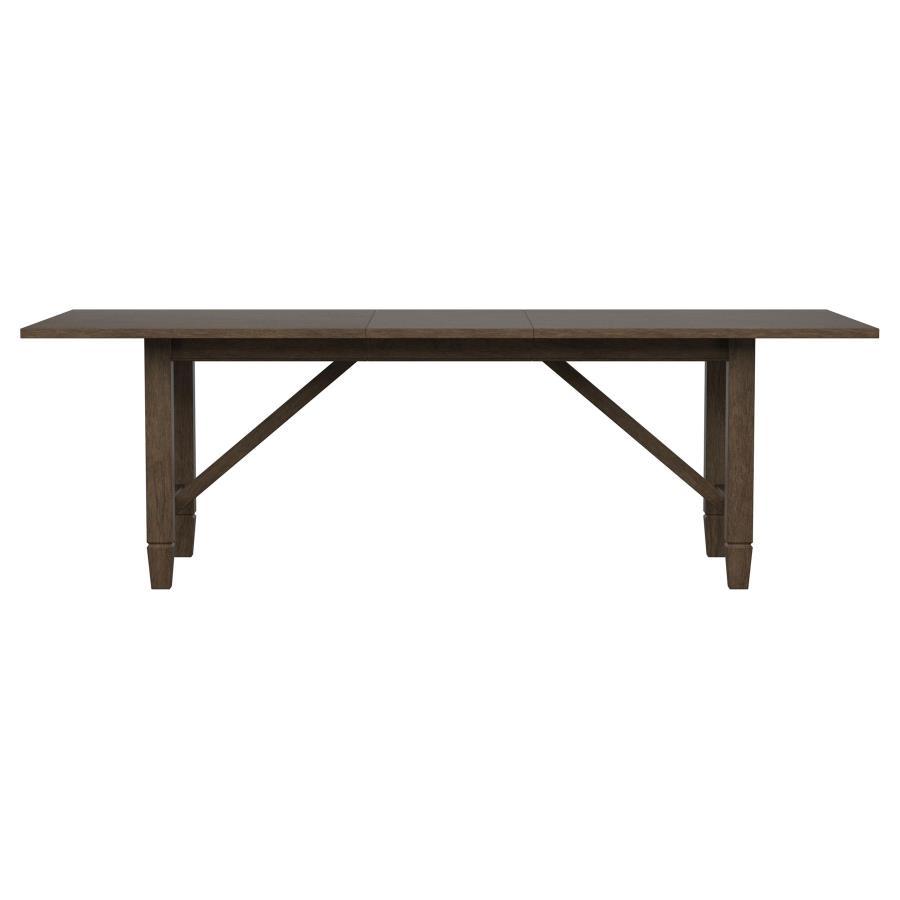 Matisse - Rectangular Wood Dining Table - Dark Brown