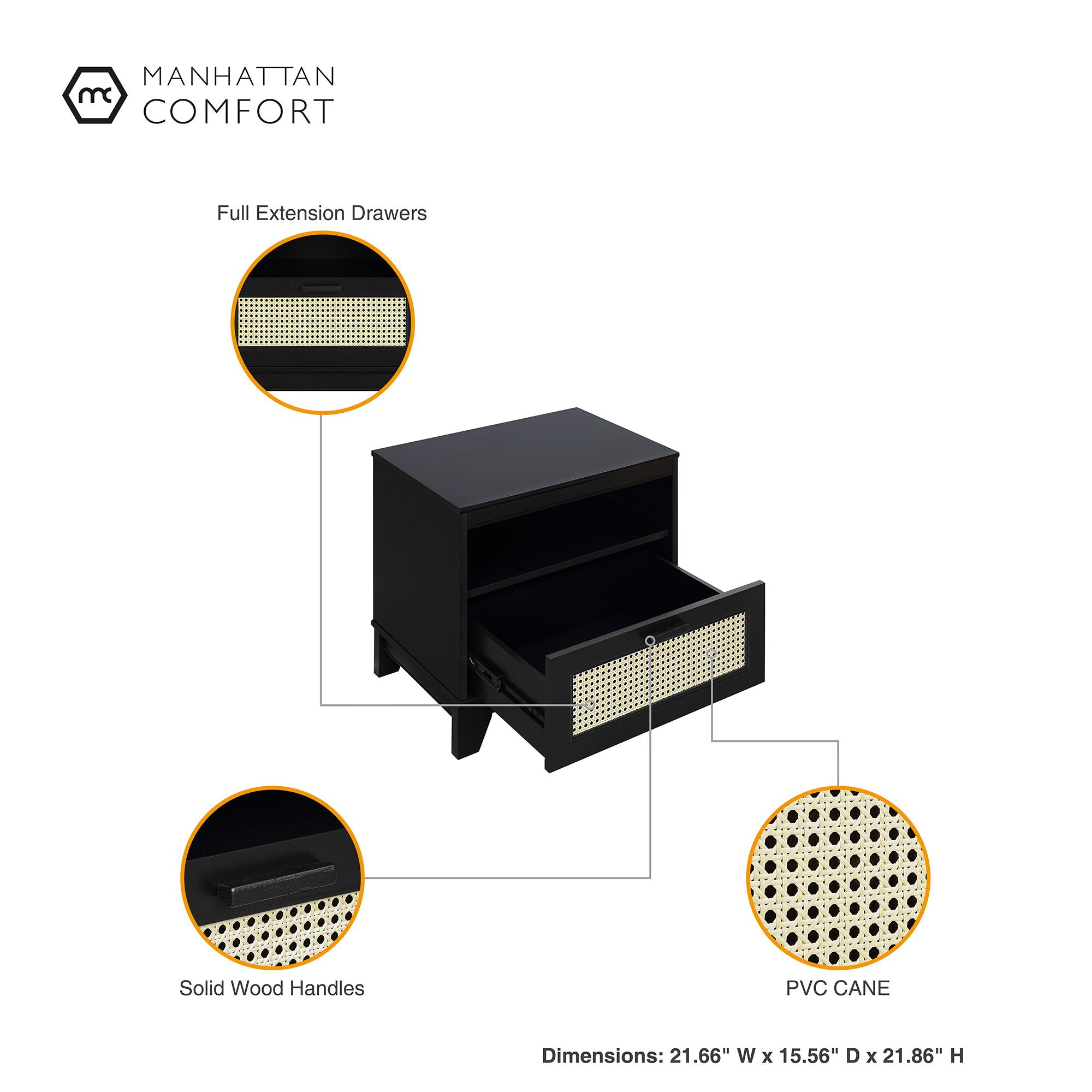 Sheridan - Nightstand With 1 Drawer
