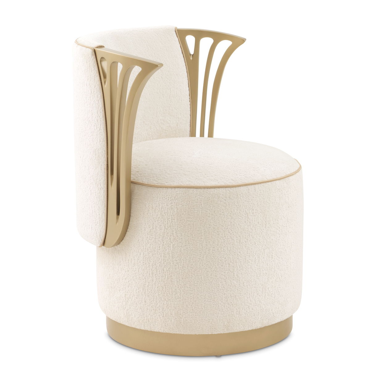 La Terrazza - Vanity Chair - Creamy Pearl