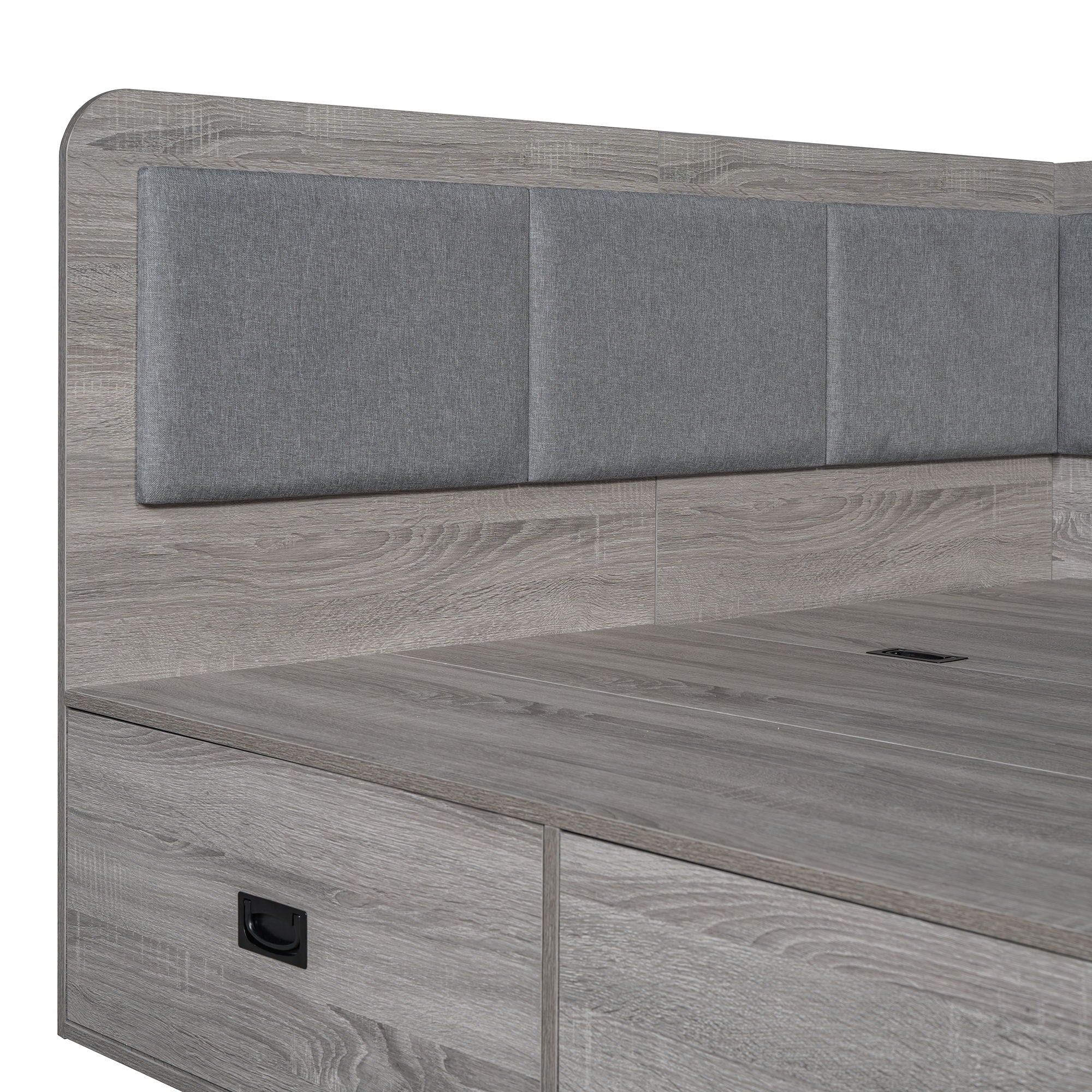 Daybed With 3 Drawers And 3 Storage Compartments