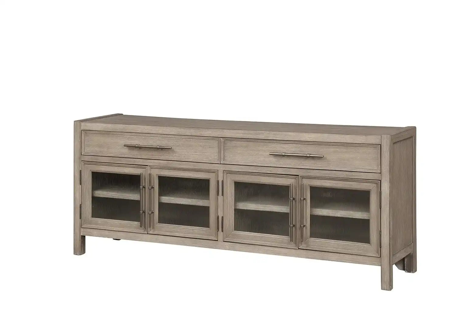 Cypress Lane - TV Stand Console - White Oak - Best Buy Furniture