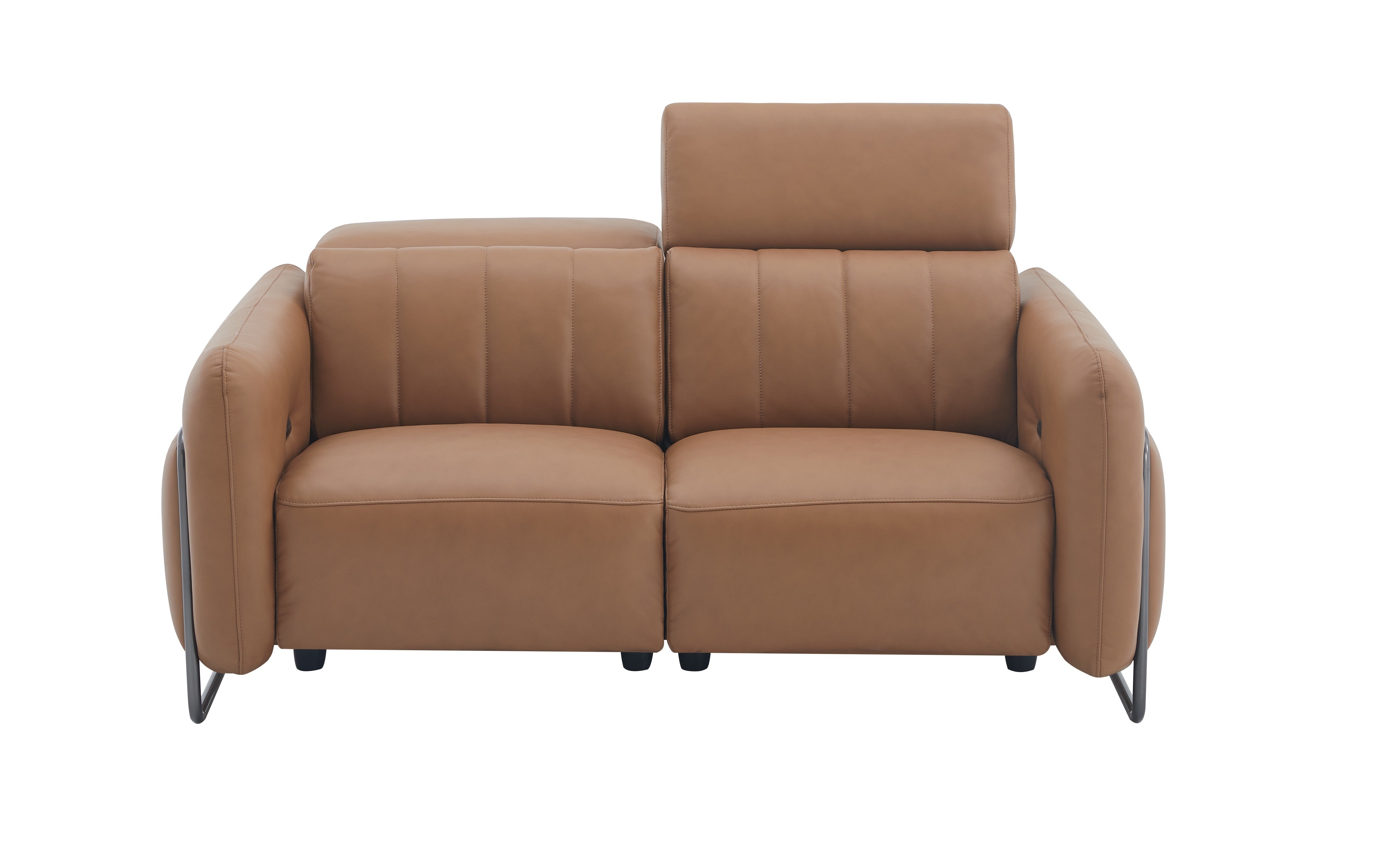 President Leather Love seat J&M