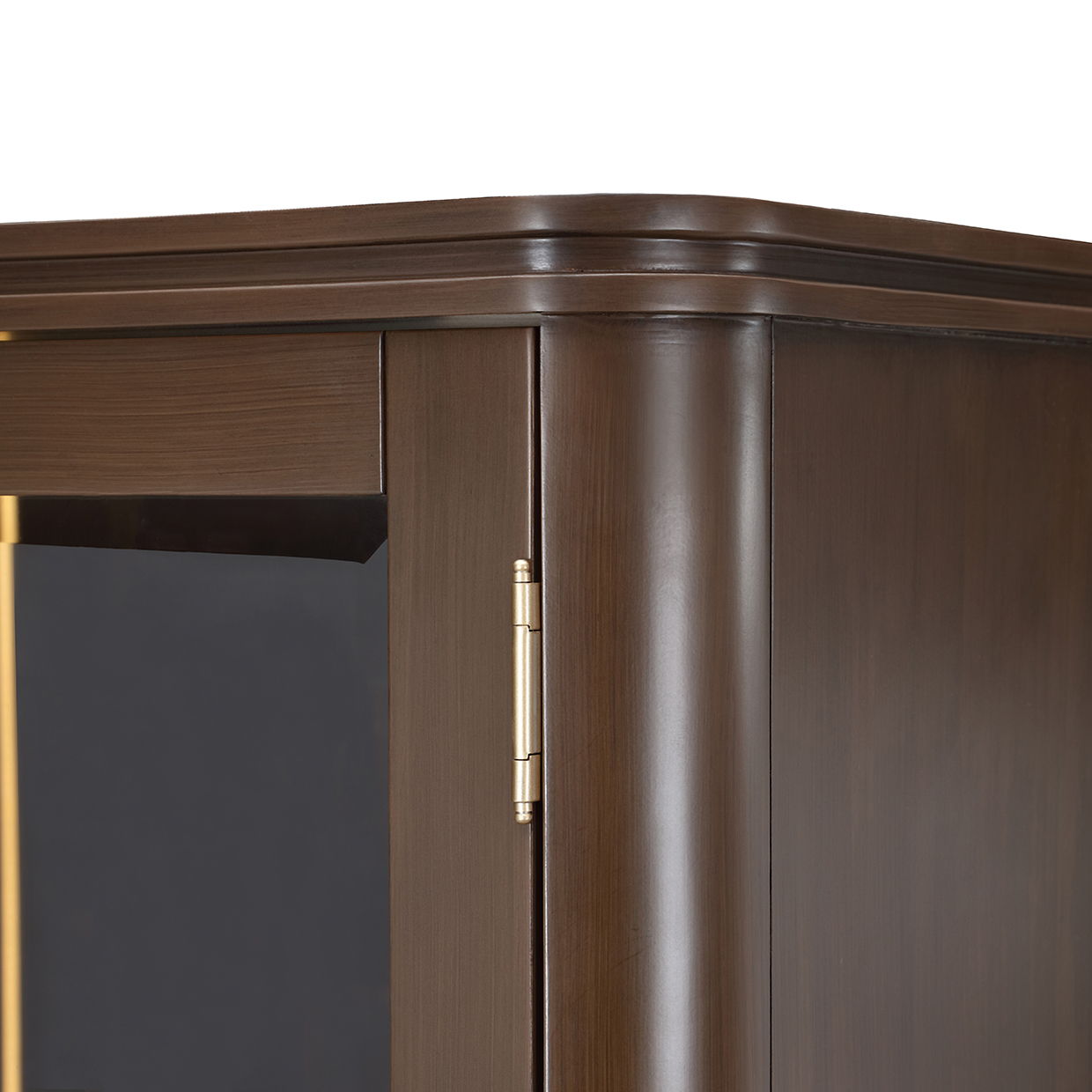 West Kensington - Display Cabinet - Medium Espresso - Best Buy Furniture