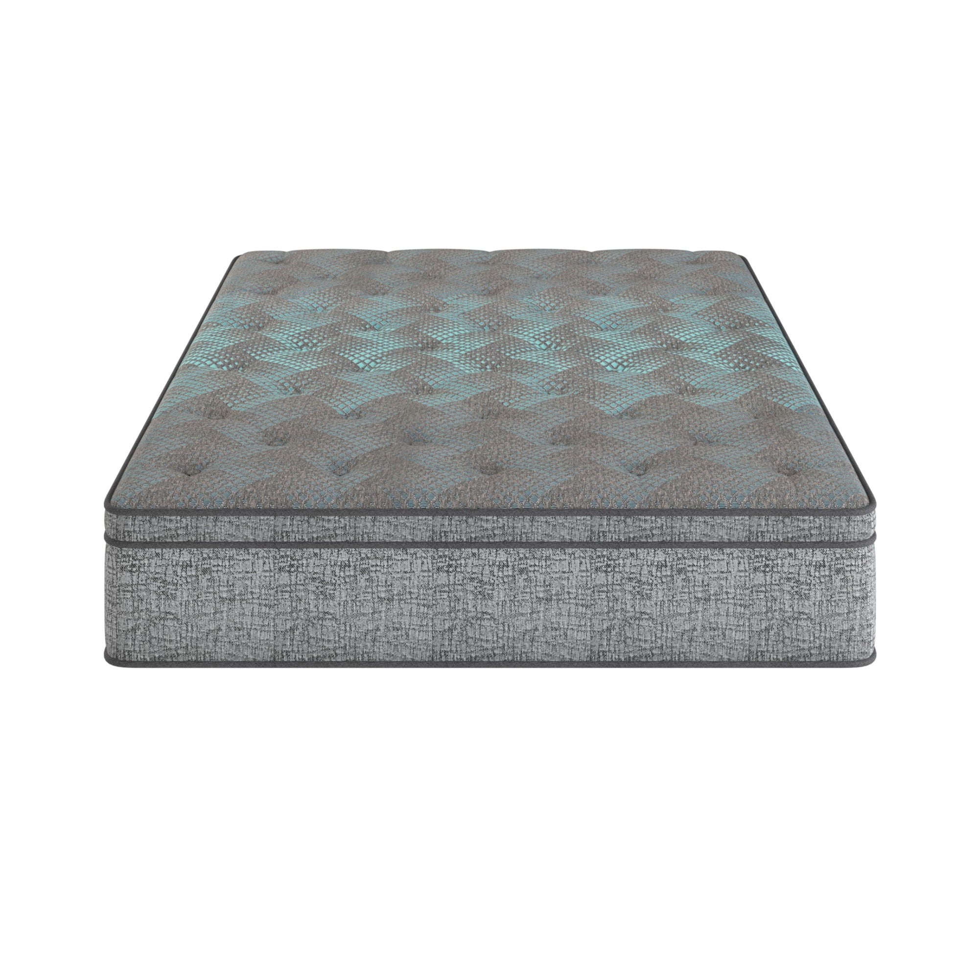 Comfort Care - 12" Hybrid Euro Top Mattress Plush Comfort, Foam