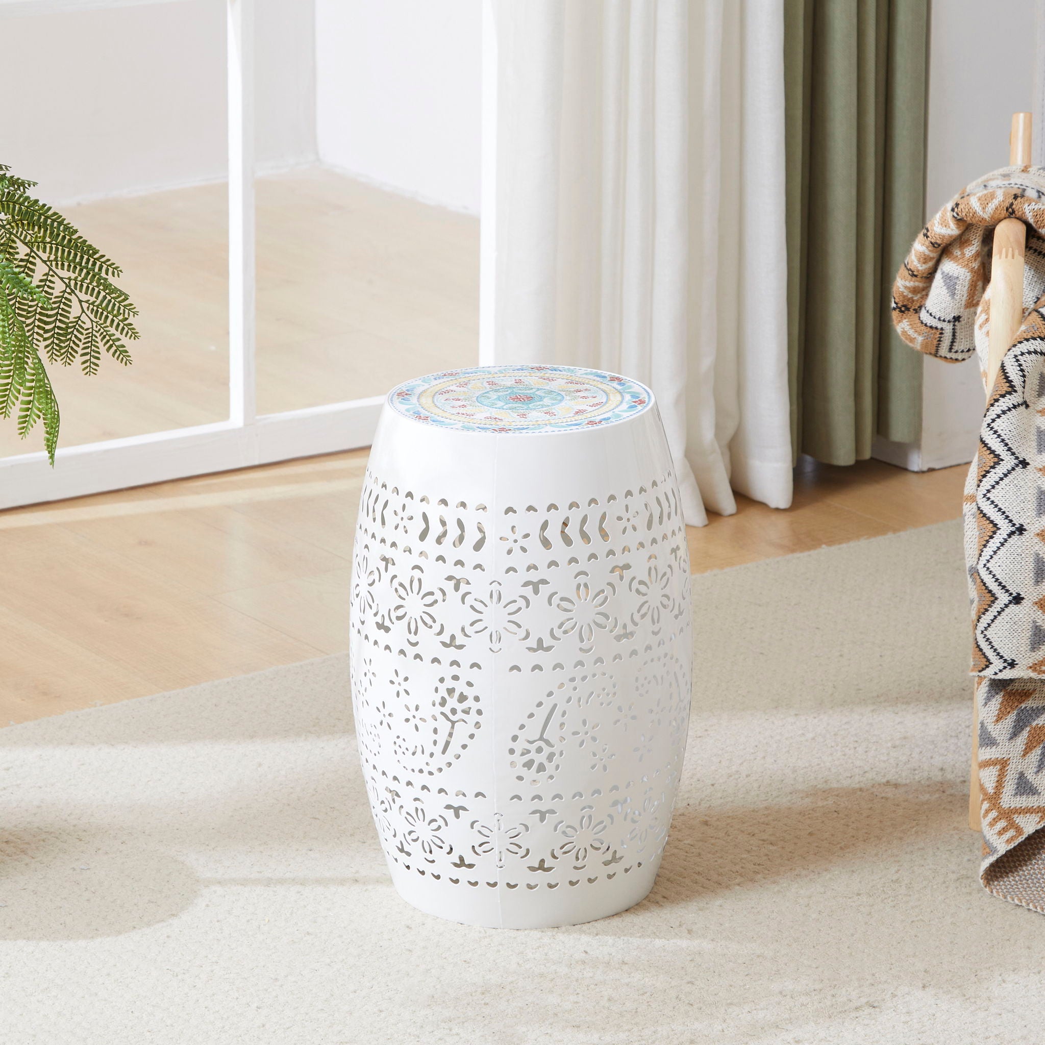 Lilac - Mosaic Side Table