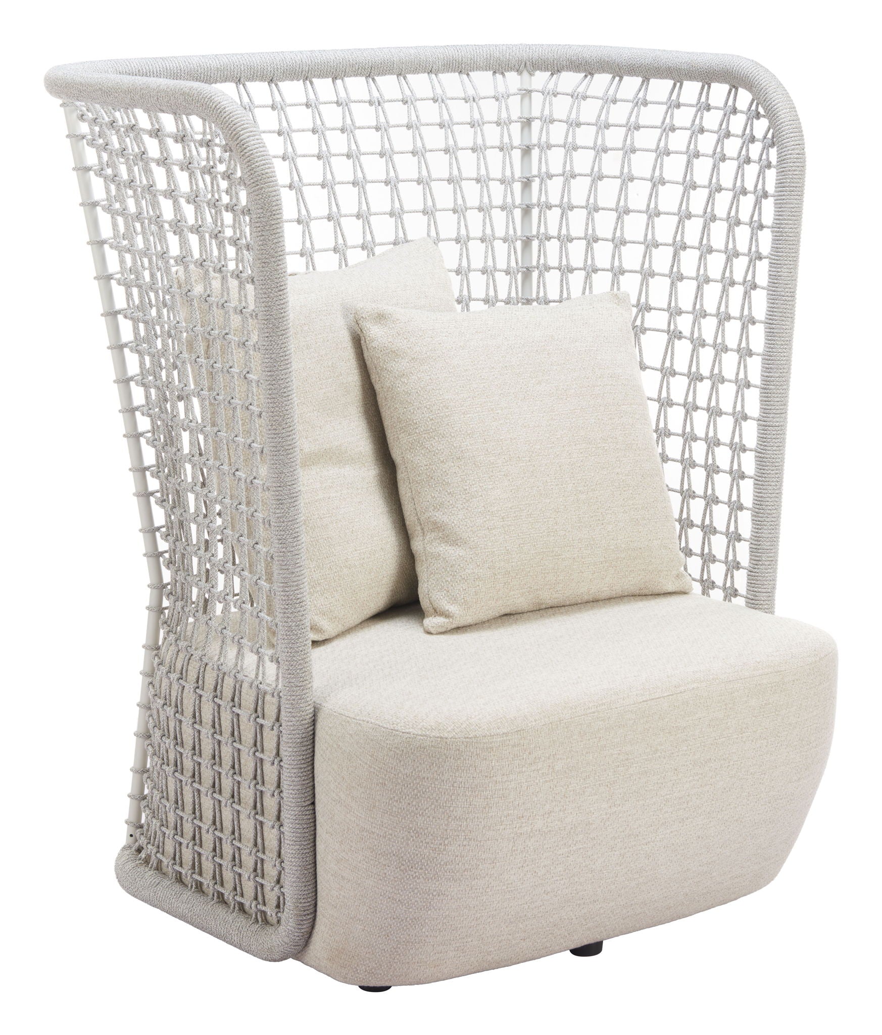 Hudu - Outdoor Accent Chair - Beige