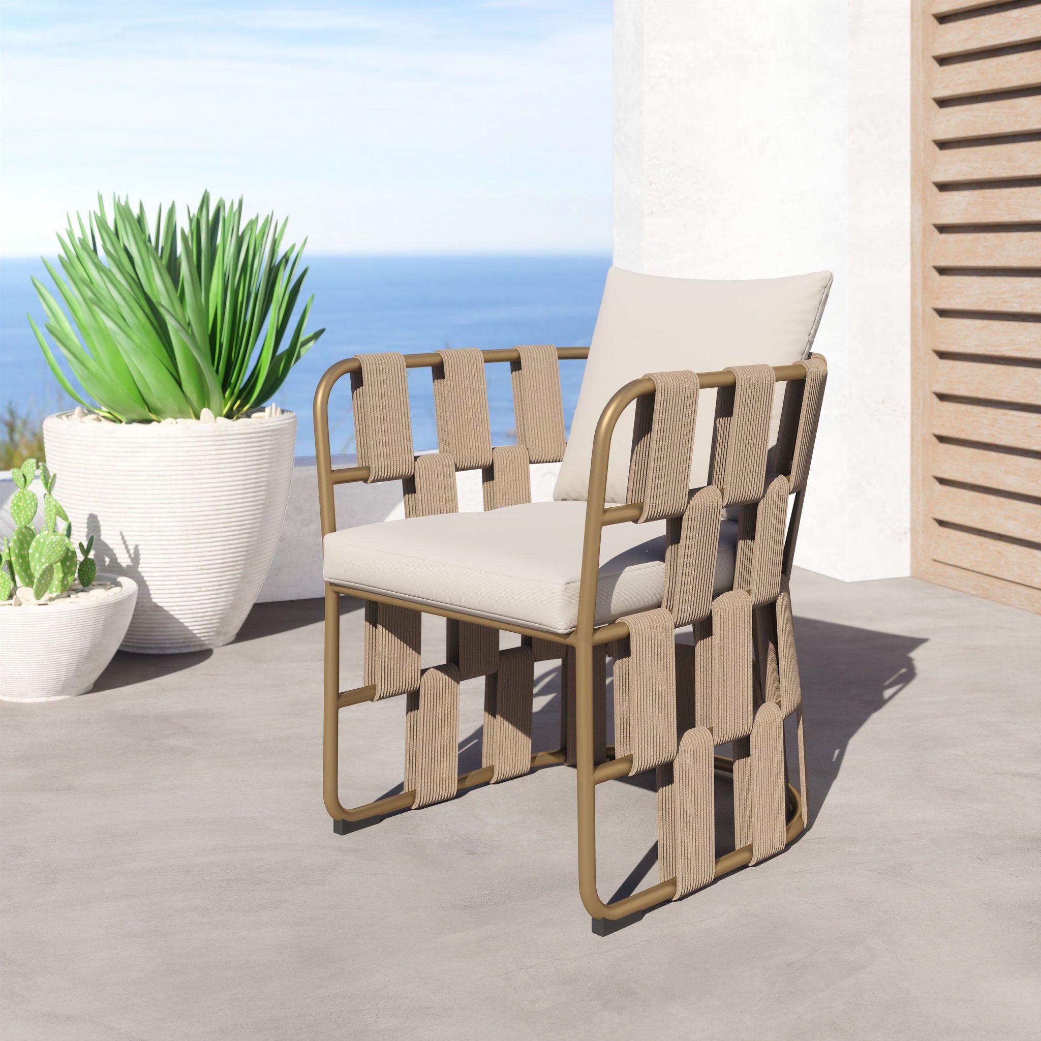 Quadrat - Dining Chair - White
