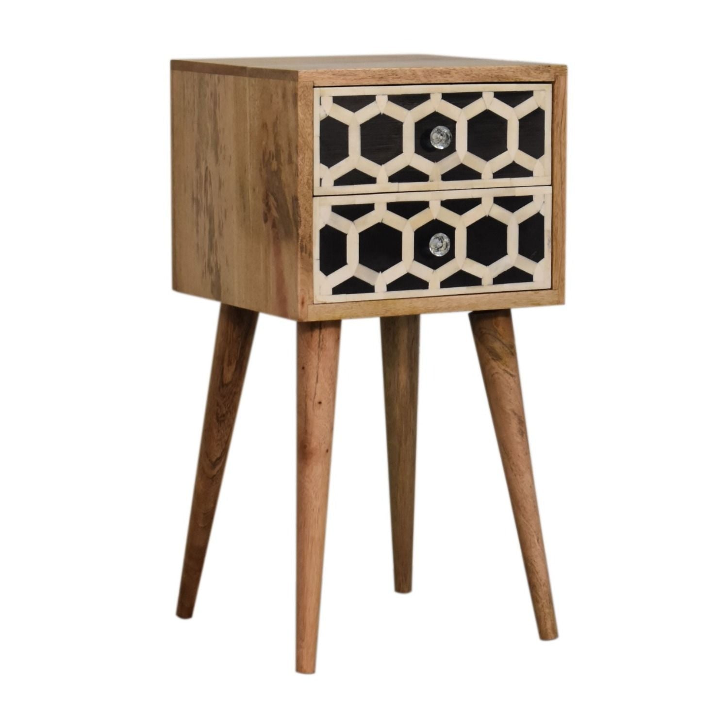 Inlay - Bone Inlay Drawer Nightstand - Best Buy Furniture
