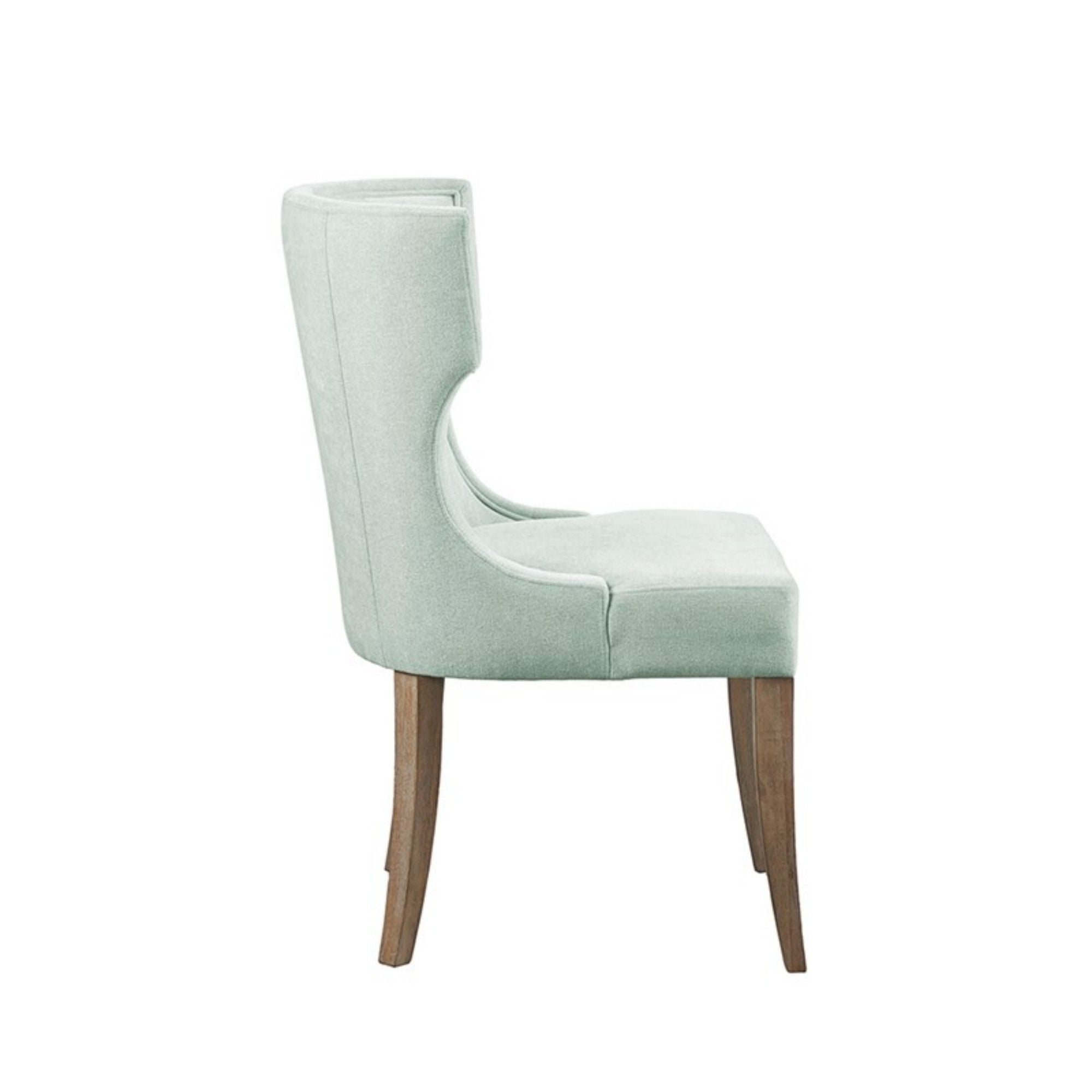 Carson - Wingback Dining Chair - Light Sage Green