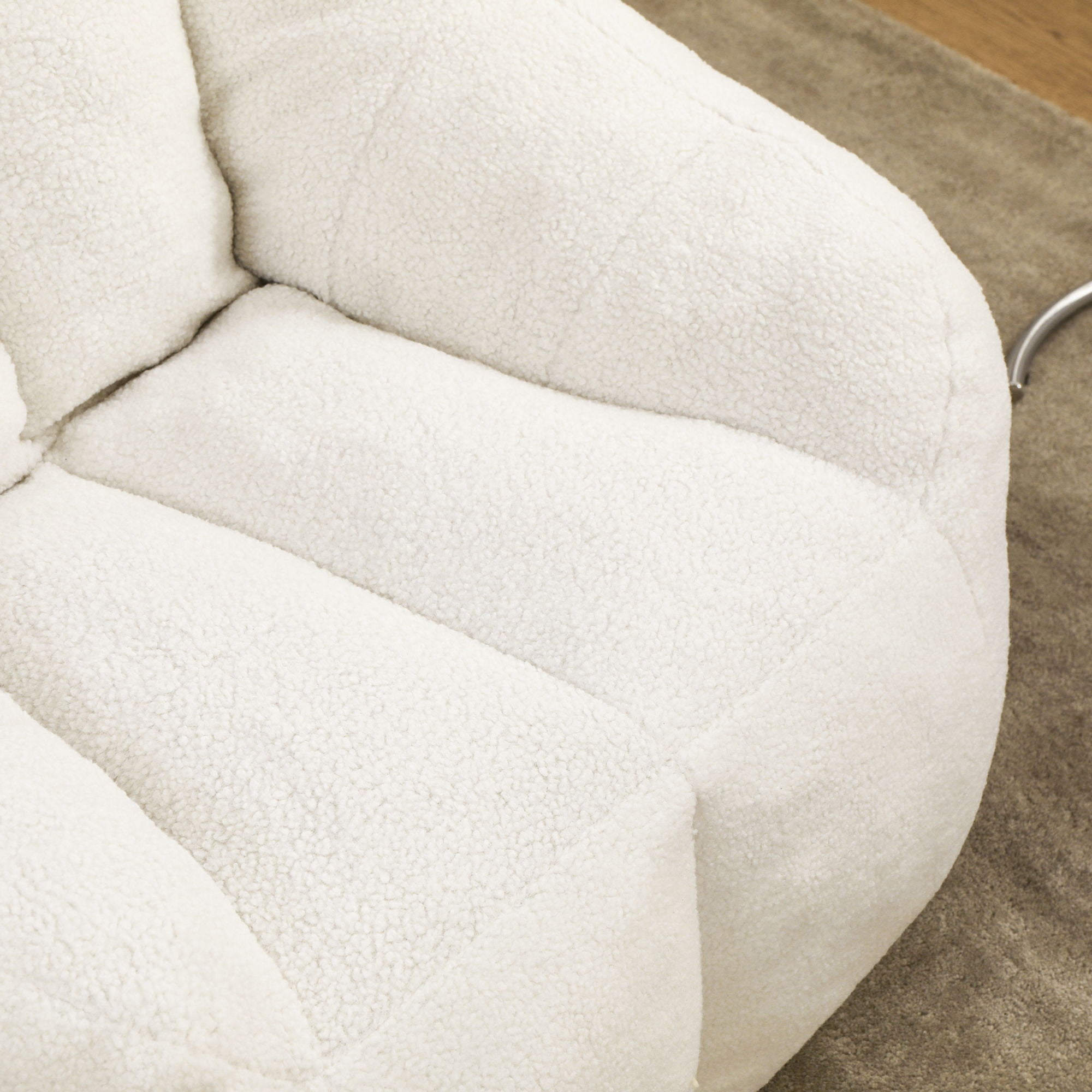 Comfy Bean Bag Chair With Memory Foam Filler, Tufted Soft - Best Buy Furniture