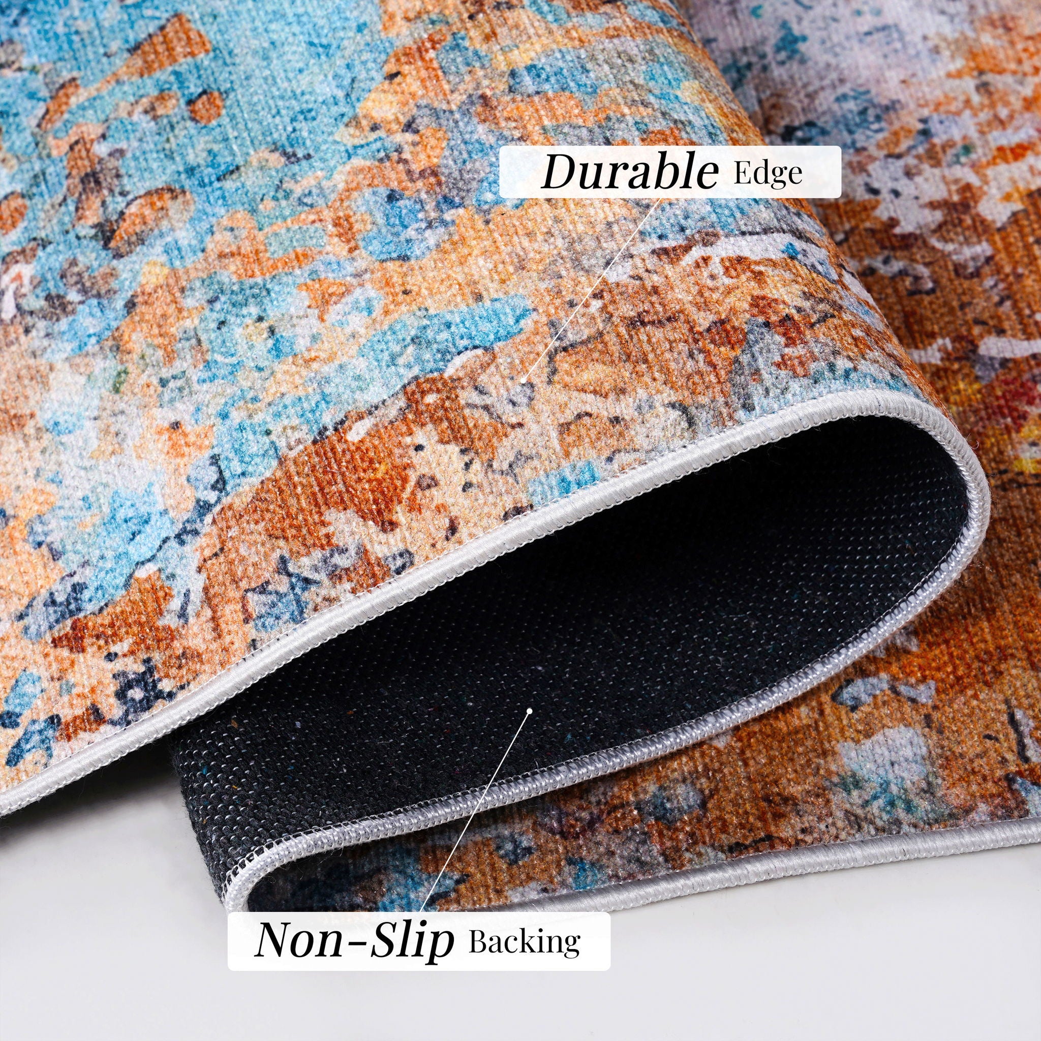 Maval - Stunning Area Rug, Washable